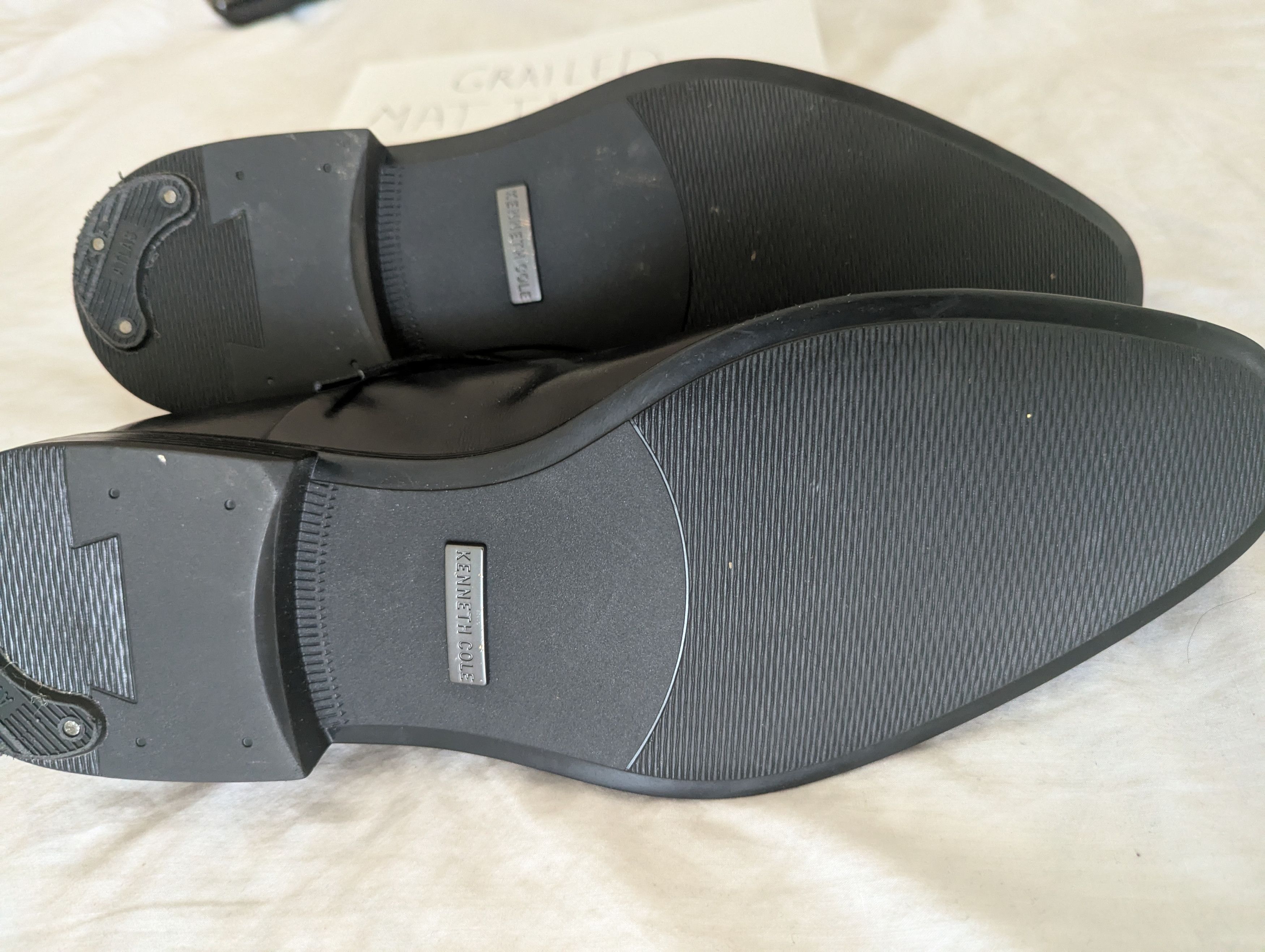 Kenneth Cole Leather New Black Shoes Size US 12 / EU 45 - 3 Thumbnail