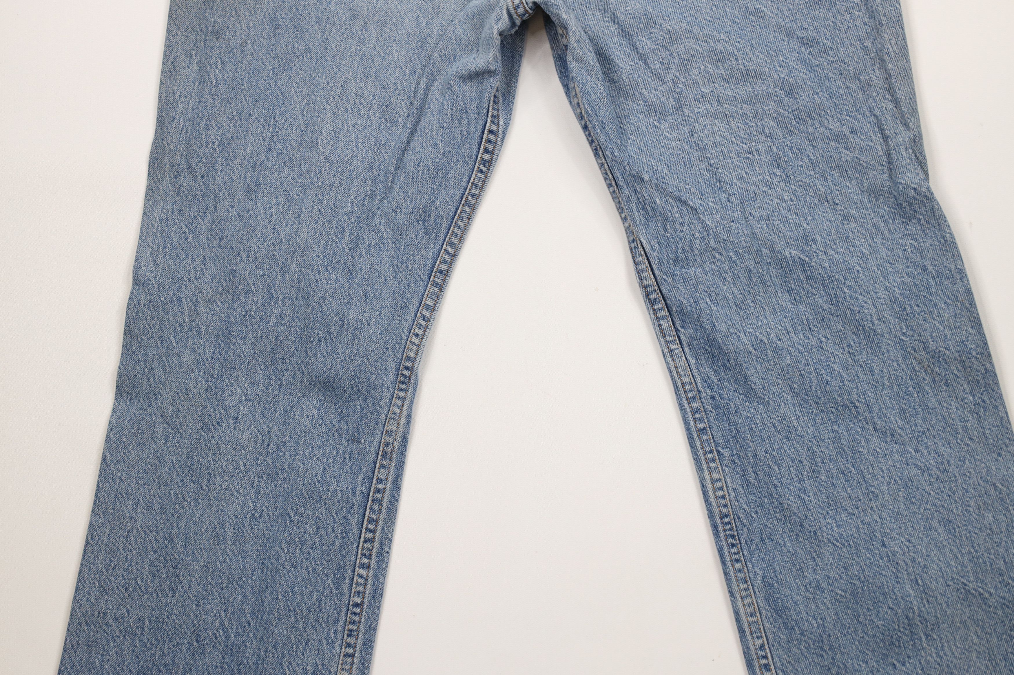 Levi's Vintage Y2K 2001 Levis 517 Flared Bootcut Denim Jeans Blue Size US 34 / EU 50 - 13 Thumbnail