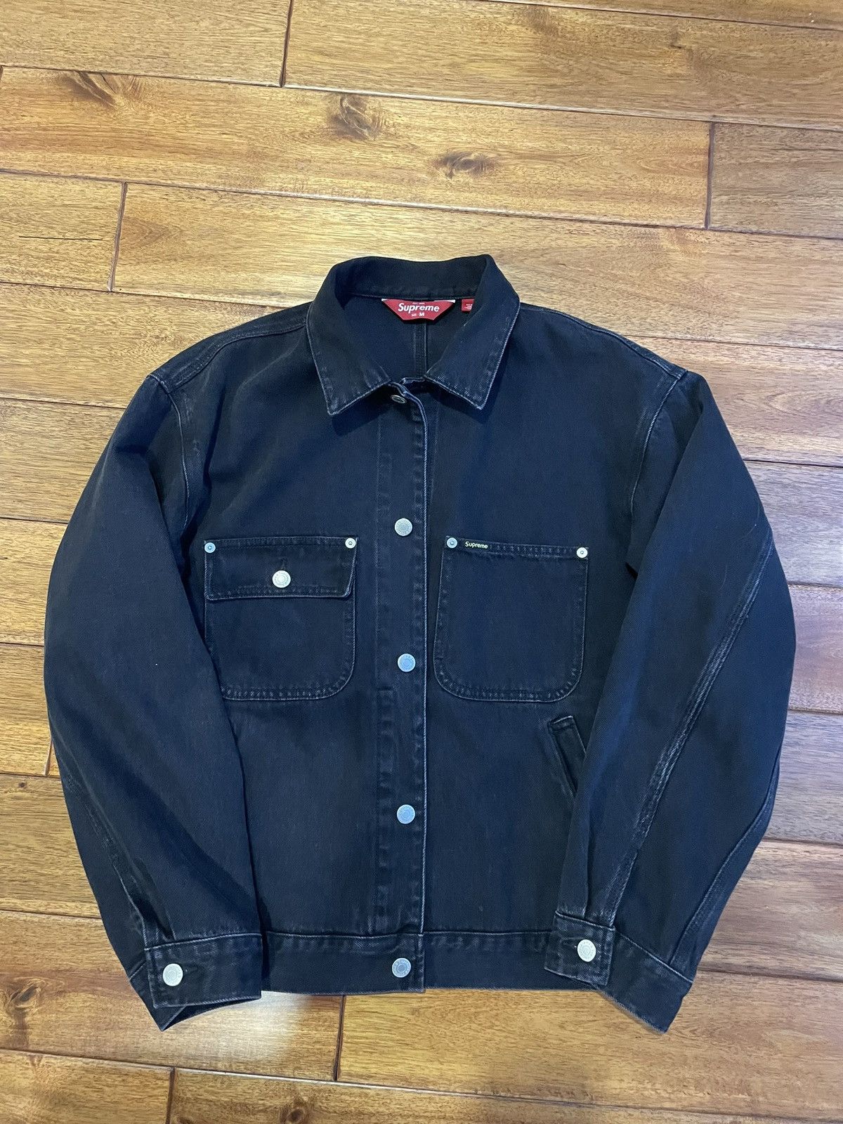 Supreme Denim chore trucker | Grailed 