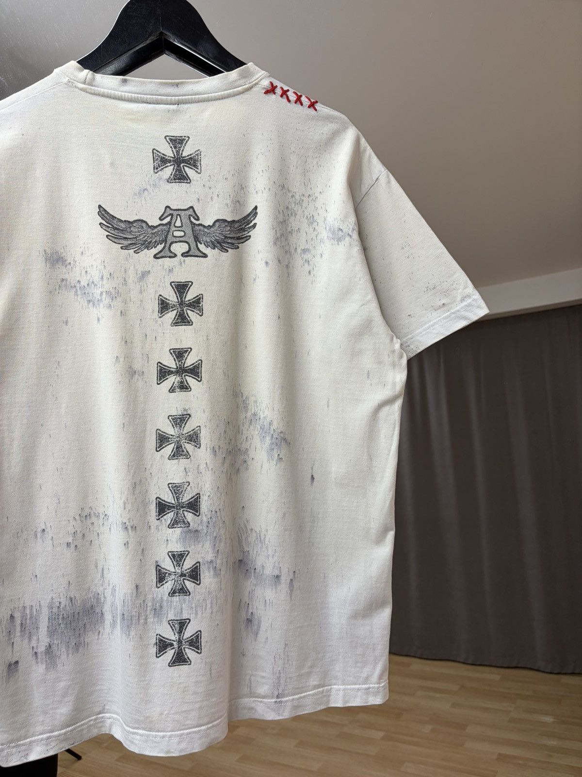 Affliction Vintage Affliction skull graphic Tee classic Y2K MMA era Size US L / EU 52-54 / 3 - 4 Thumbnail