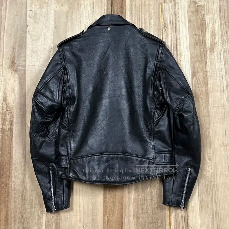 Schott Schott Cowhide lapel biker jacket Size US XS / EU 42 / 0 - 2 Thumbnail
