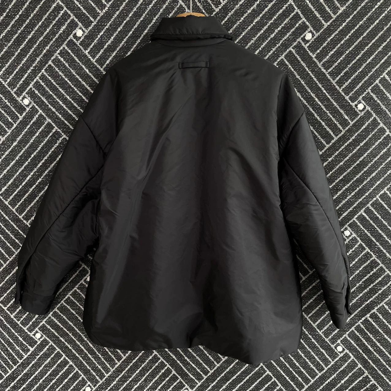 Prada Prada Black Cotton Coat 36 99 New Size XS / US 0-2 / IT 36-38 - 2 Thumbnail