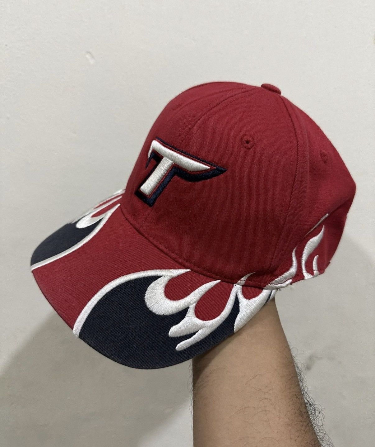 Japanese Brand VTG Kia TIGERS Flame Hat Size ONE SIZE - 1 Thumbnail
