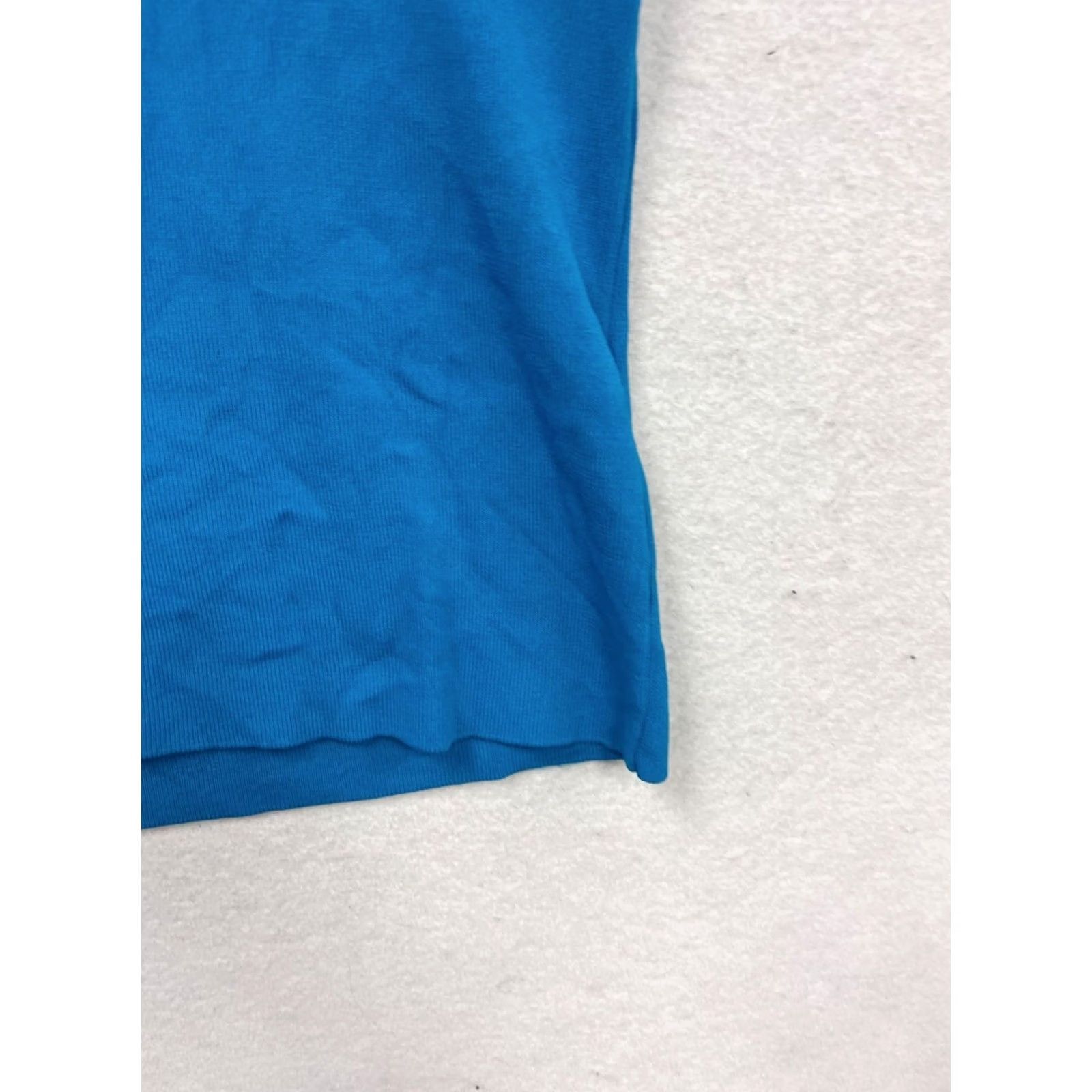 Vintage Vertigo Large Blue Sleeveless Top L Unisex Adults Size L / US 10 / IT 46 - 6 Thumbnail