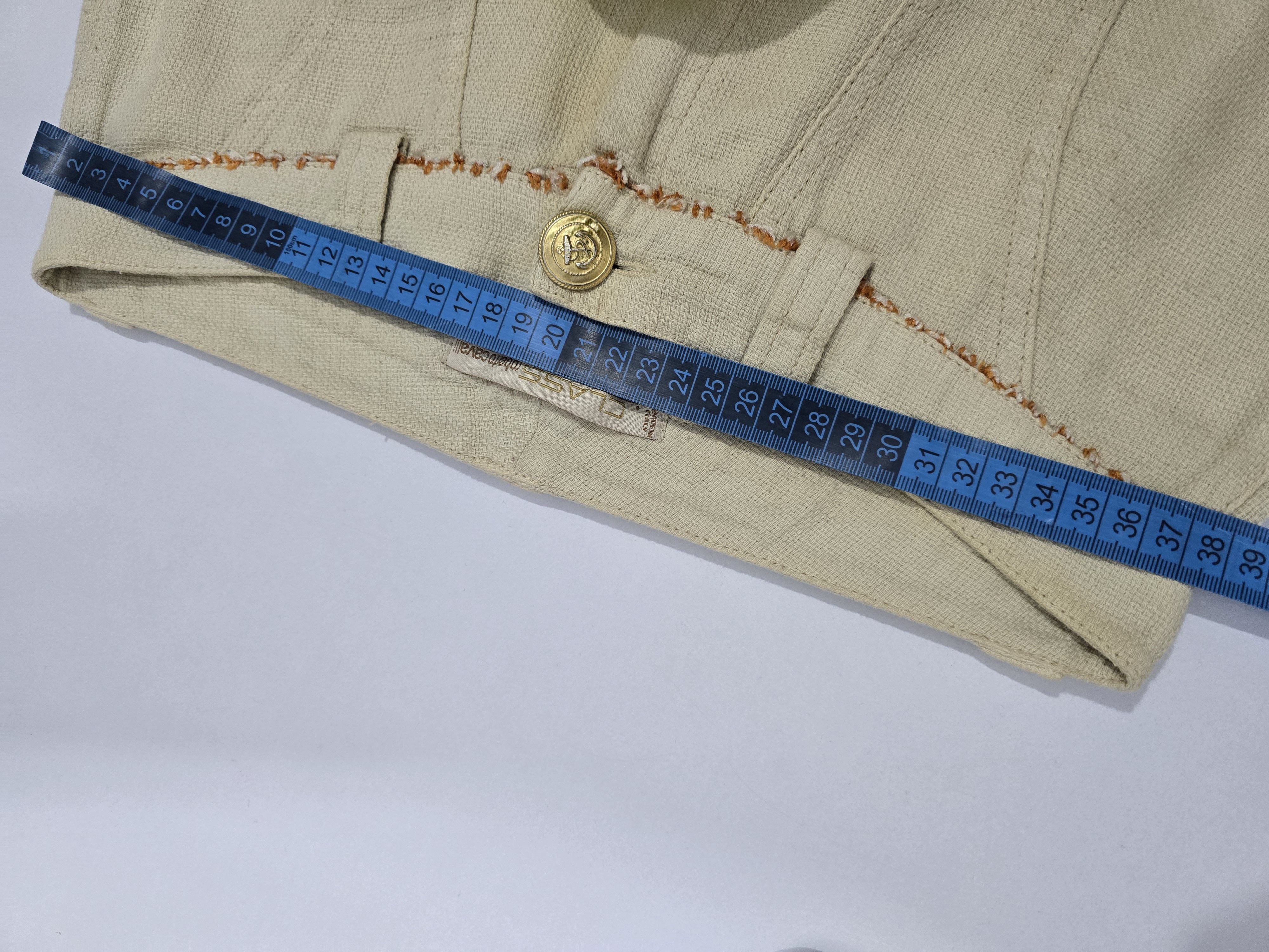 Roberto Cavalli Class Roberto Cavalli trousers,gold-tone buttons.VINTAGE Size 27" / US 4 / IT 40 - 15 Thumbnail