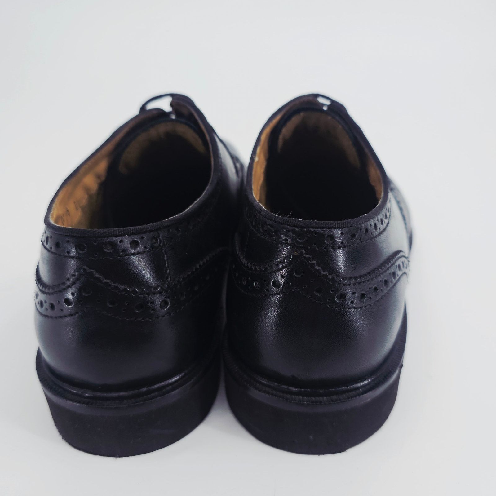Florsheim Florsheim CT Network Wing Tip Oxford Black Leather Shoe 8 D Size US 8 / EU 41 - 4 Thumbnail