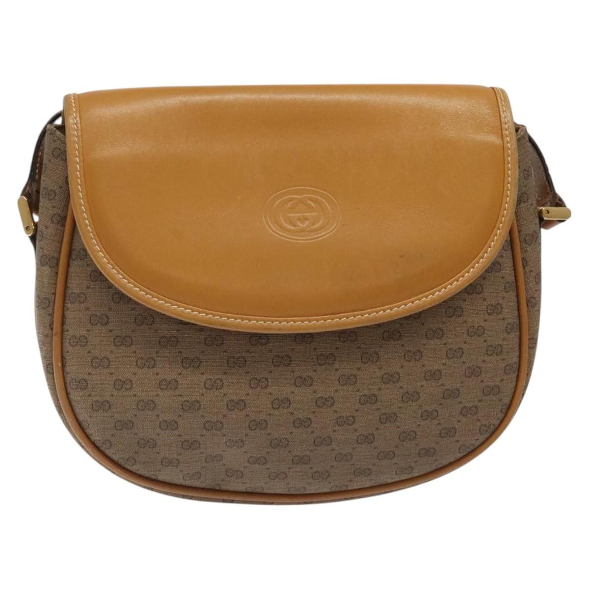 Gucci GUCCI Micro GG Supreme Shoulder Bag Pvc Beige Gold 007 115 Size ONE SIZE - 2 Thumbnail