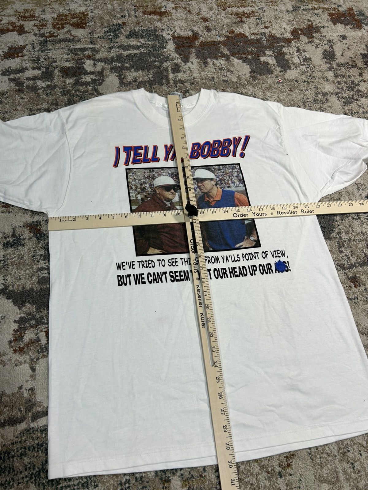Vintage 90s UF Gators vs FSU Seminoles Bowden Spurrier Rivalry Tee Size US XL / EU 56 / 4 - 4 Thumbnail