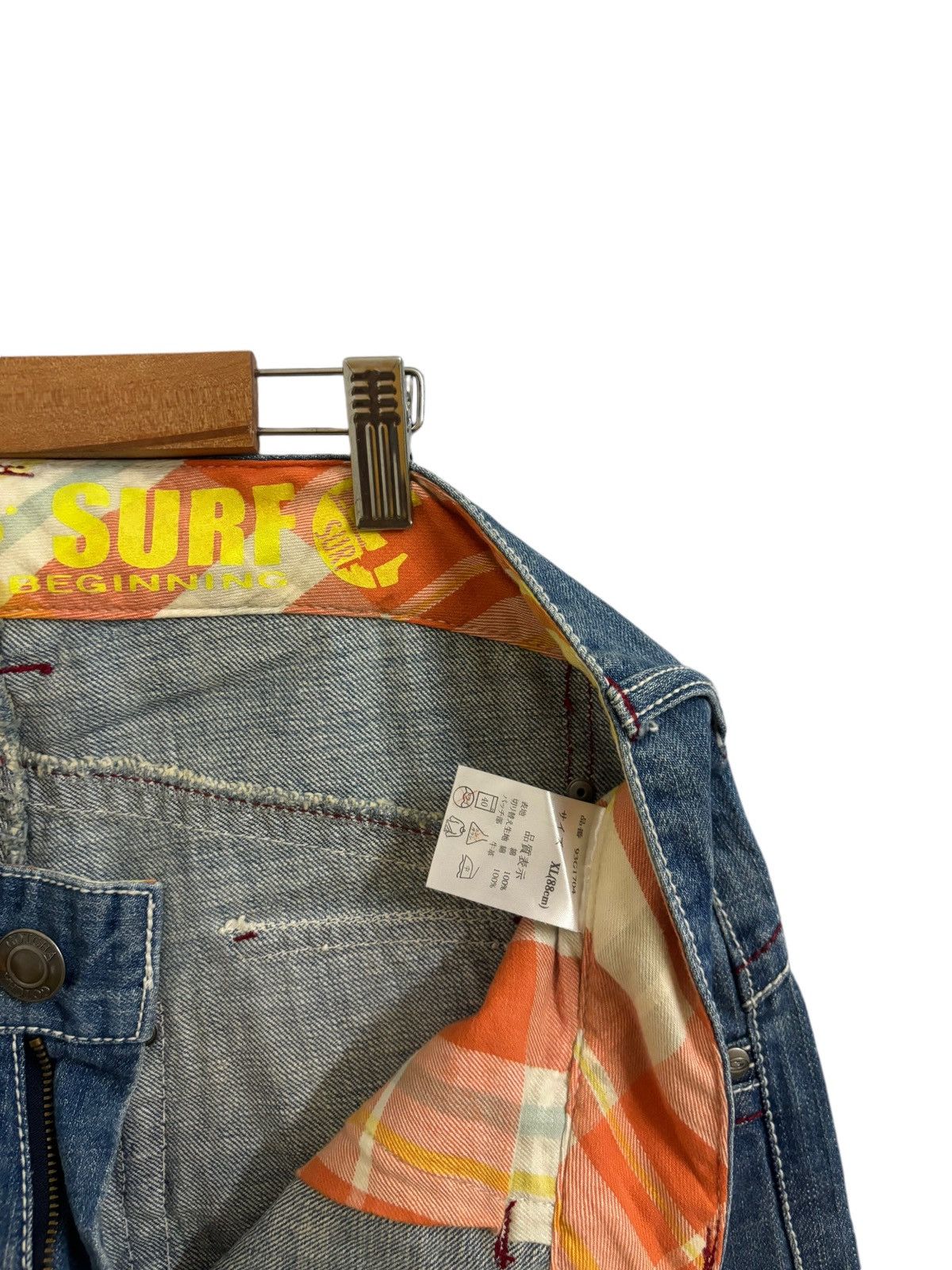 Vintage VINTAGE GOTCHA JEANS SIZE 35 Size US 35 - 7 Thumbnail