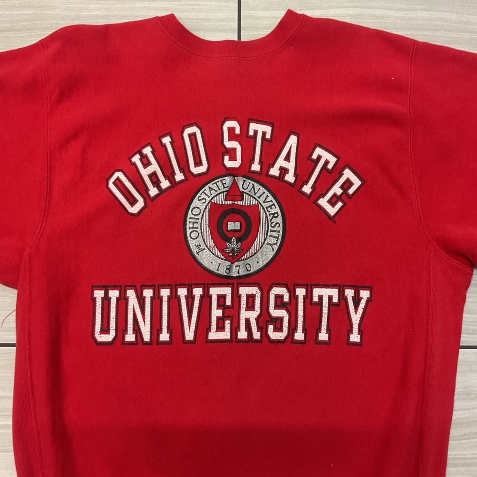 Champion Vintage 90’s Ohio State University Reverse Weave Sweater Size US XXL / EU 58 / 5 - 7 Thumbnail