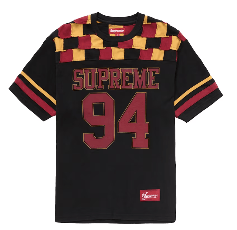 Supreme Supreme Patchwork Yoke Football Top Size US M / EU 48-50 / 2 - 1 Thumbnail