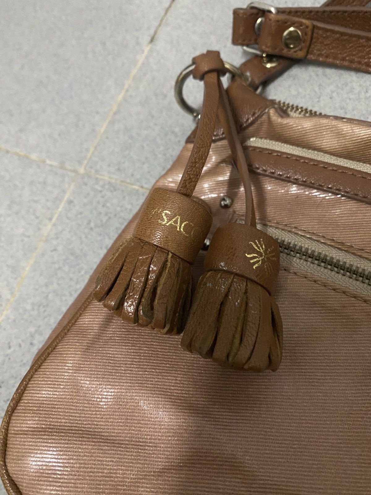 Yohji Yamamoto Vintage Ysaccs Yohji Yamamoto Shoulder Bag Size ONE SIZE - 16 Thumbnail