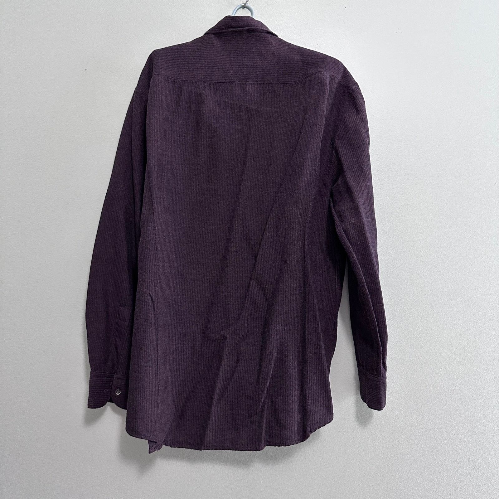 Hugo Boss Hugo Boss dark gray textured work shirt button down size L Size US L / EU 52-54 / 3 - 3 Thumbnail