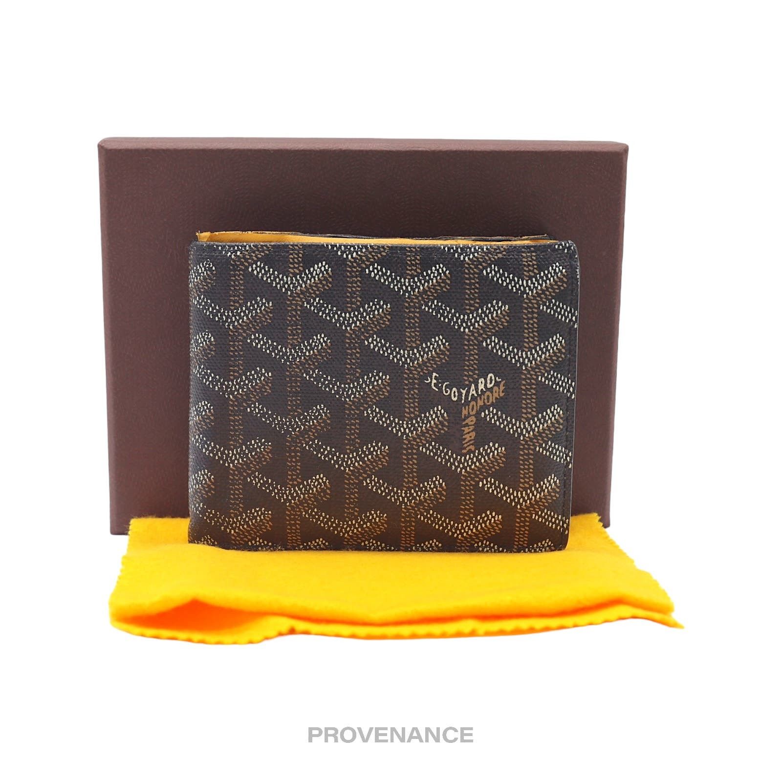 image of Goyard St. Florentin Wallet - Black Goyardine, Men's