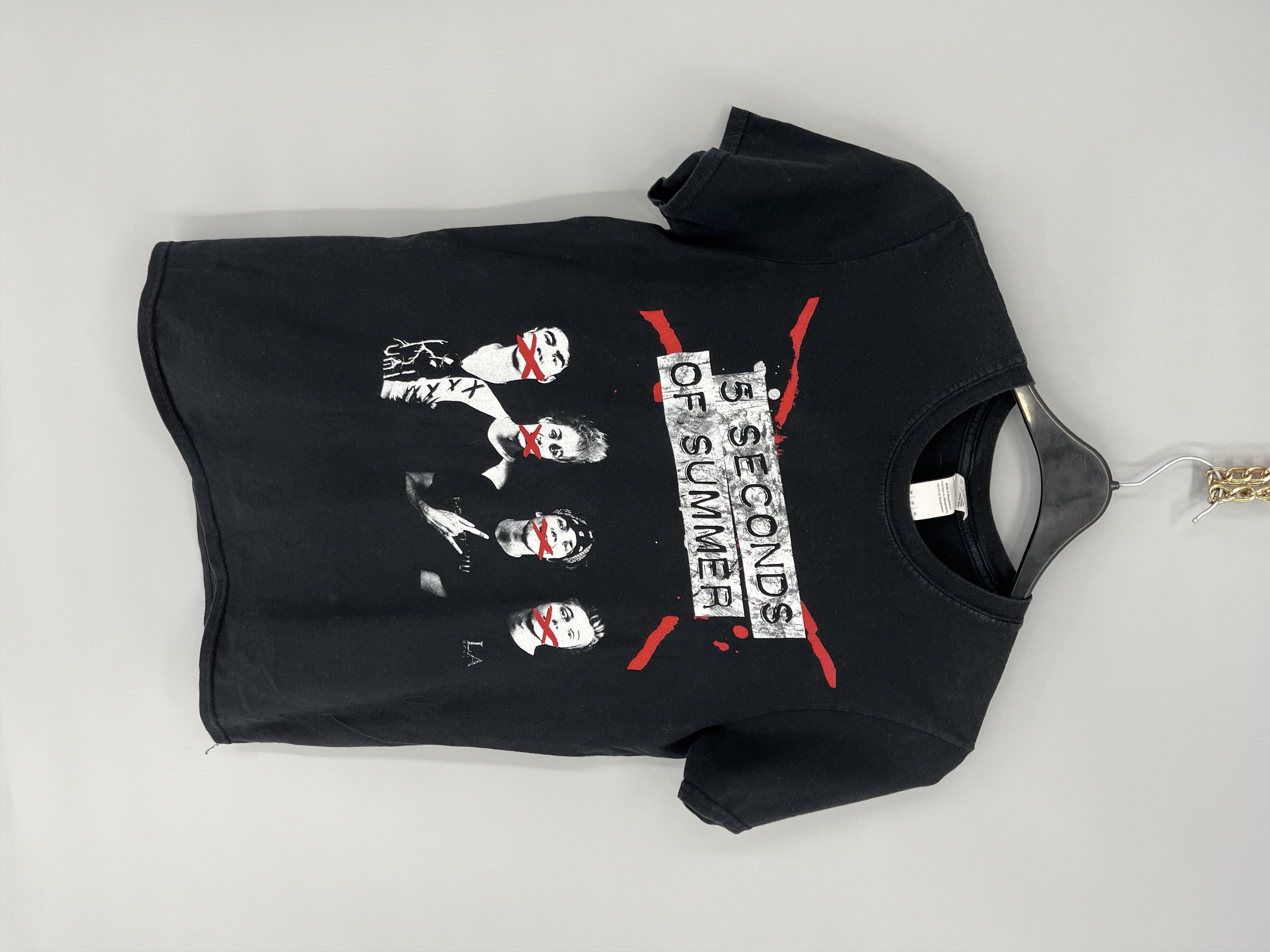 Band Tees 2015 5 Second Of Summer Tour T-Shirt Size US M / EU 48-50 / 2 - 2 Thumbnail