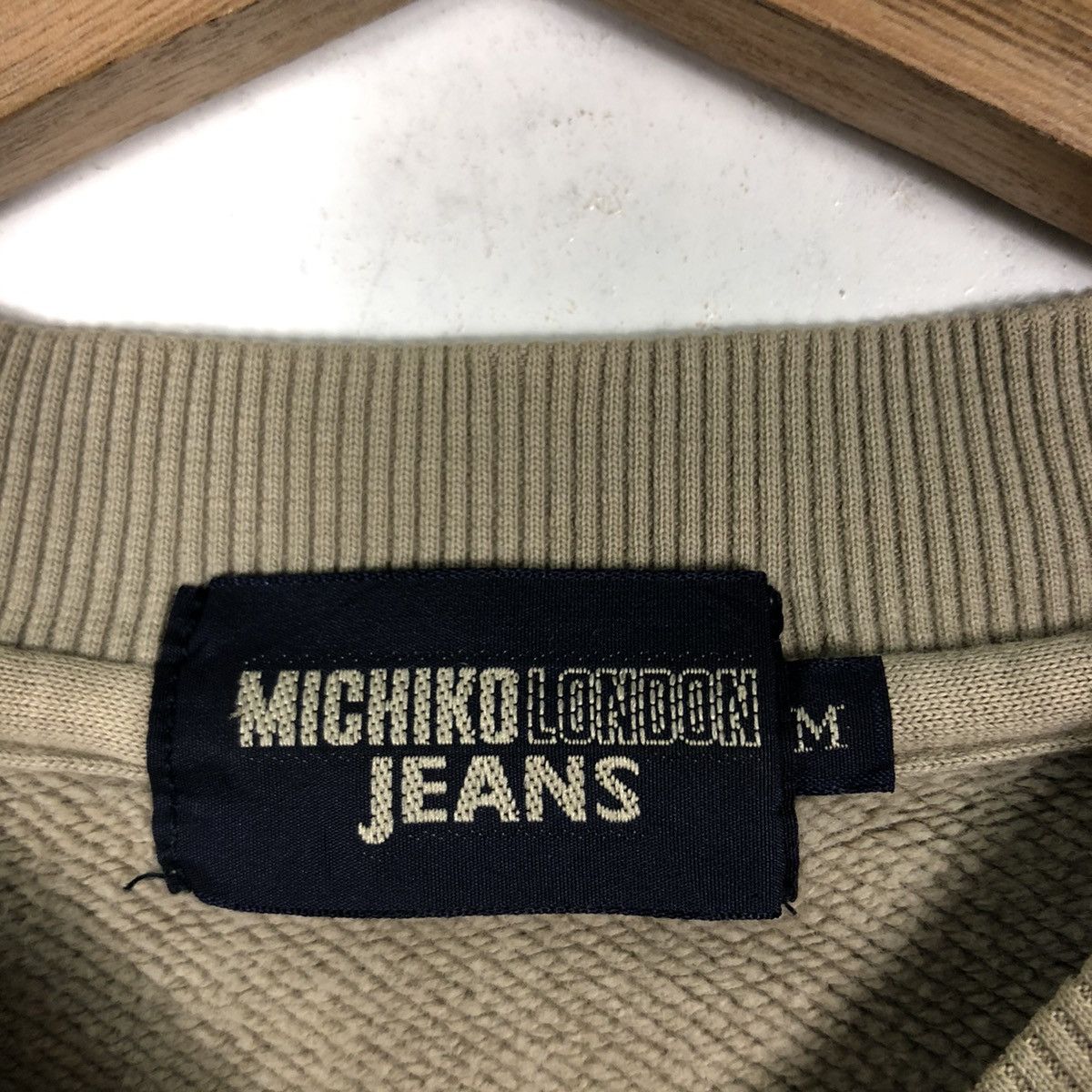 Japanese Brand 🔥90’s Vintage Sweatshirt Michiko London Jeans Big Logo Size US M / EU 48-50 / 2 - 11 Thumbnail