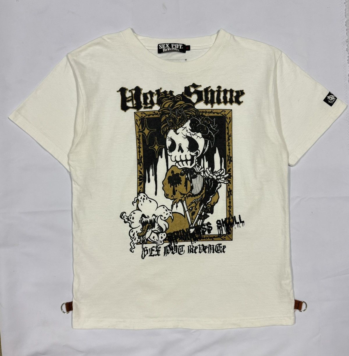 Hysteric Glamour × Japanese Brand × Le Grande Bleu (L.G.B.) Sex Pot Revenge Bondage Printed Punk Tee Size US M / EU 48-50 / 2 - 2 Thumbnail
