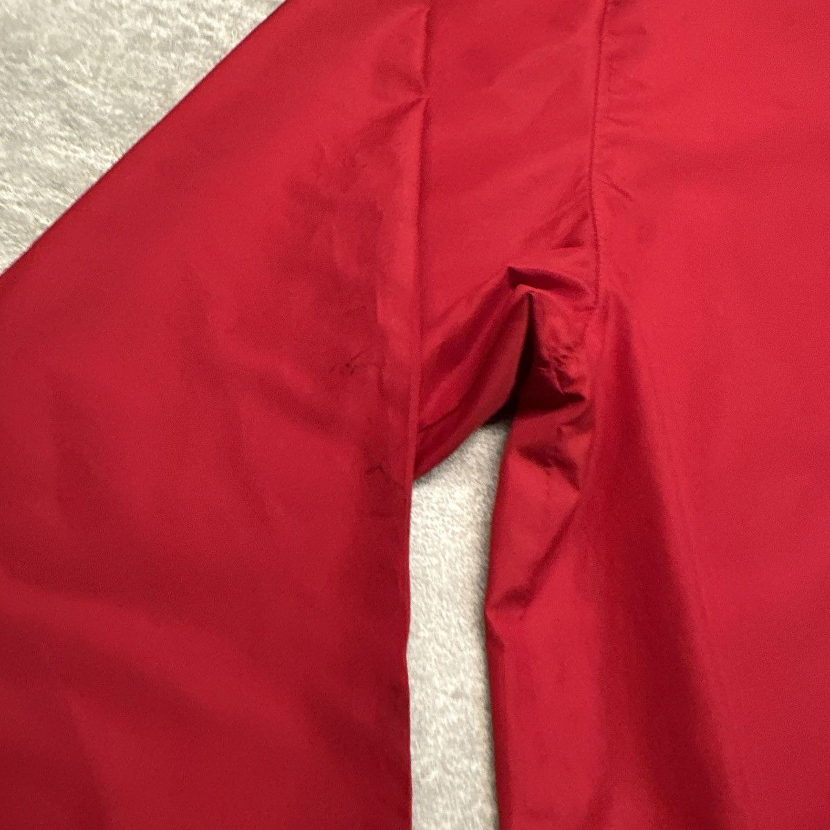 Nike × Vintage Vintage Nike Quarter Zip Windbreaker Red Anorak Lightweight Size US XXL / EU 58 / 5 - 4 Thumbnail