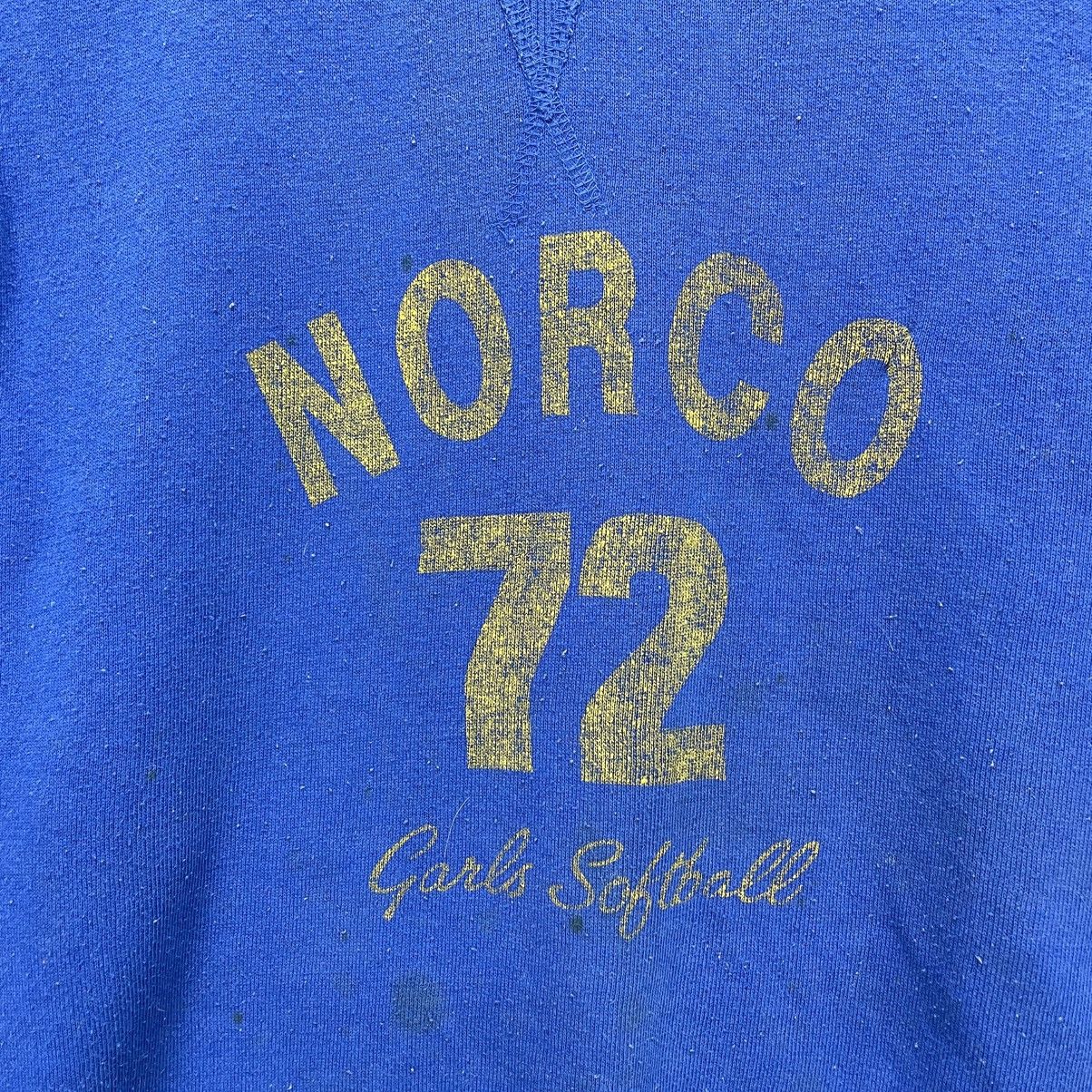 Vintage 💥Vintage Softball Pullover Roundneck Sweatshirt Size US M / EU 48-50 / 2 - 5 Thumbnail