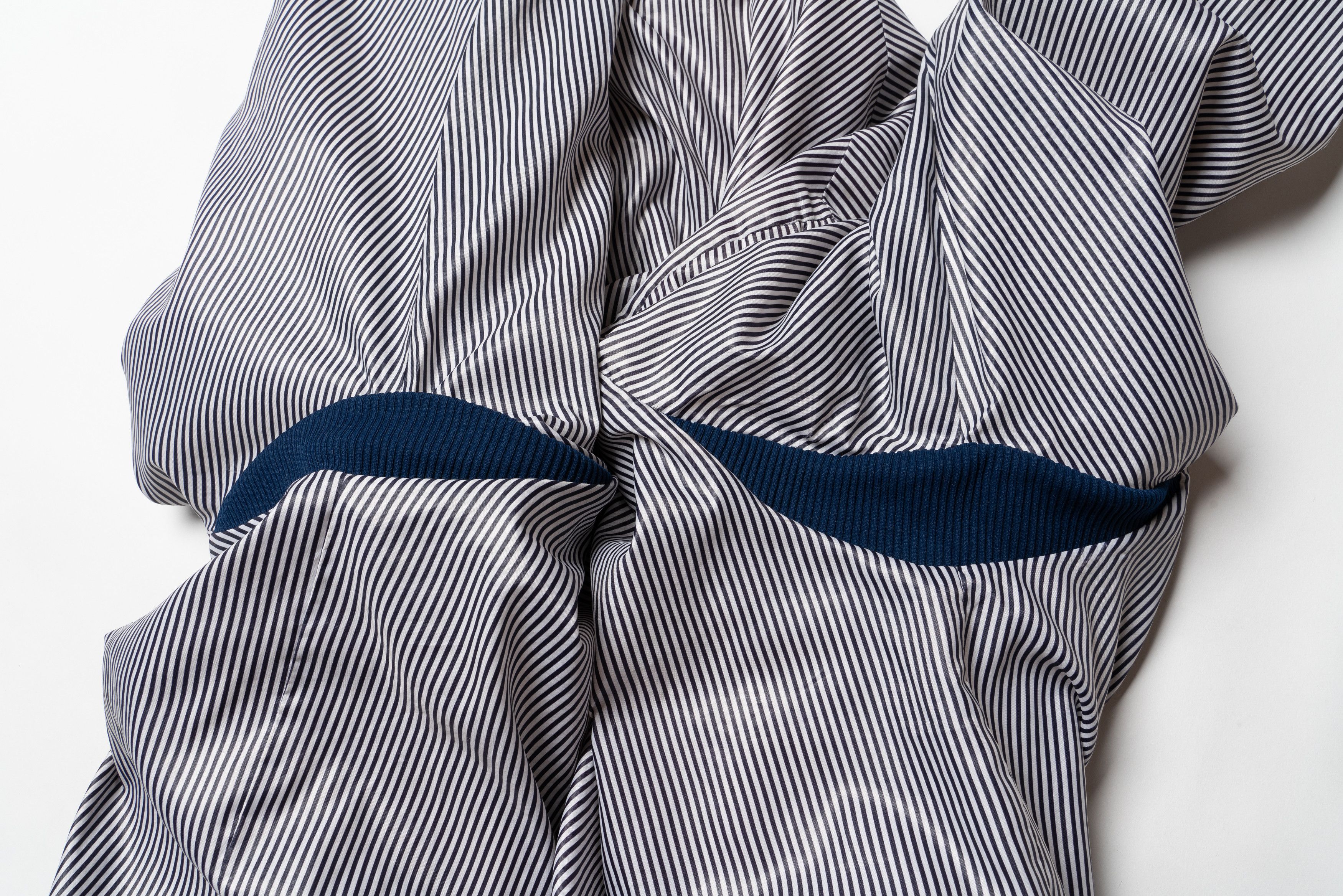 Lacoste 🔵 CHEMISE LACOSTE Vintage Nylon Striped Jacket Size US XL / EU 56 / 4 - 15 Thumbnail