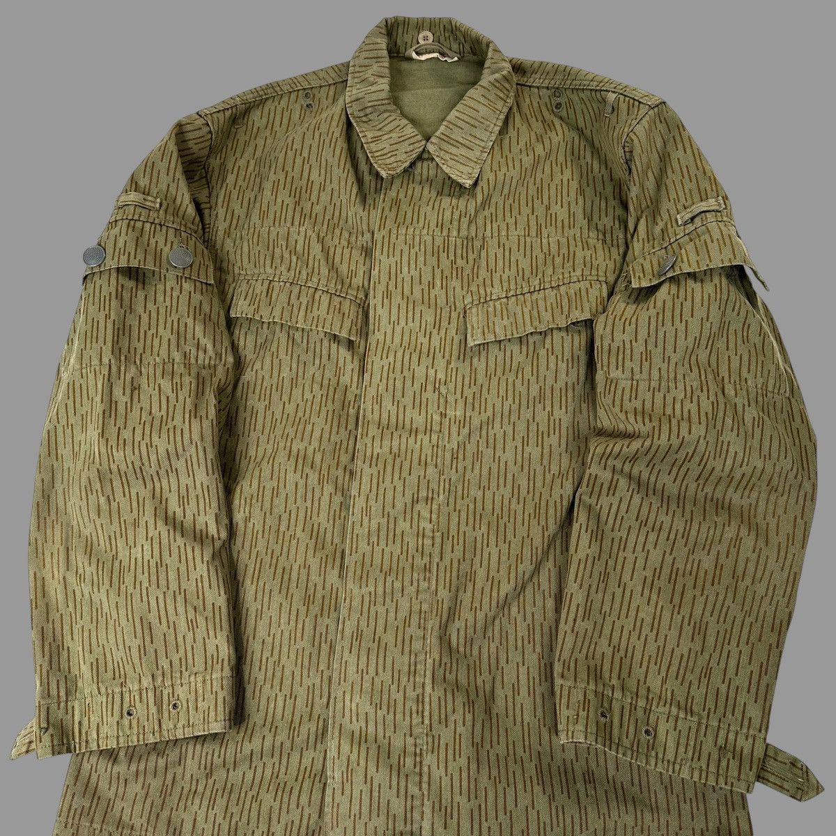 Vintage Vintage German military camo jacket Size US M / EU 48-50 / 2 - 2 Thumbnail