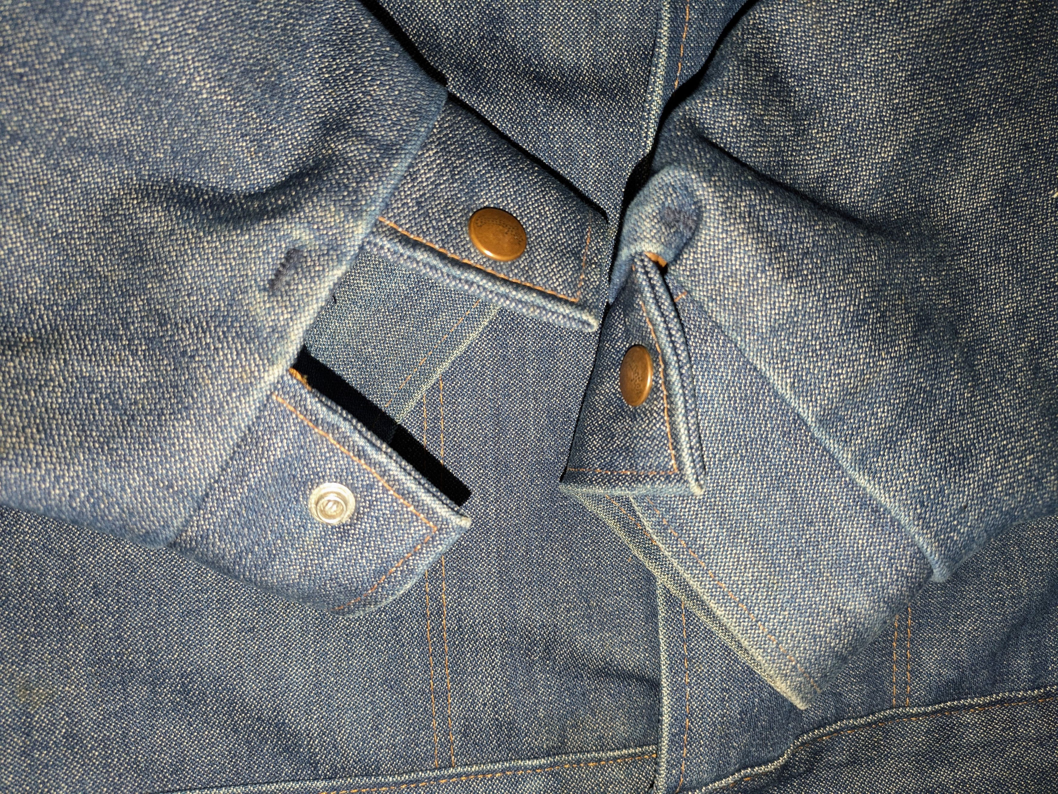 Vintage 1980's Wrangler Storm Rider Lined Denim Jacket Size US L / EU 52-54 / 3 - 11 Thumbnail