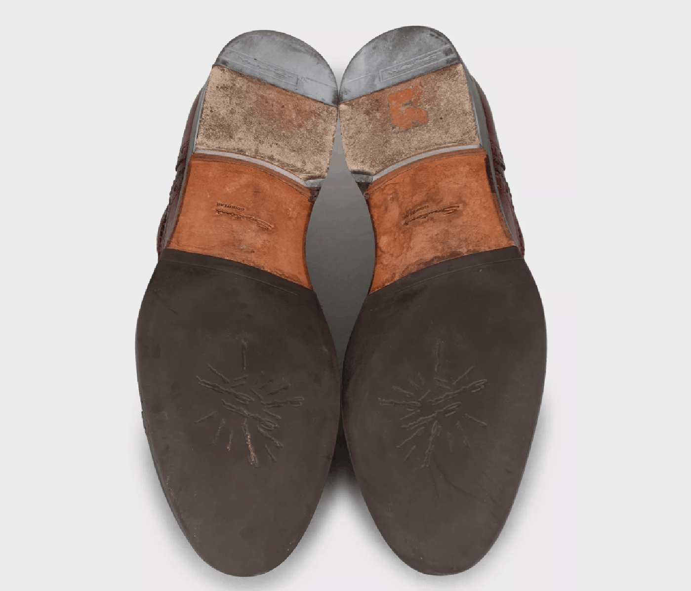 Santoni Santoni Men’s Brown Leather Brogues Size US 7 / EU 40 - 5 Thumbnail