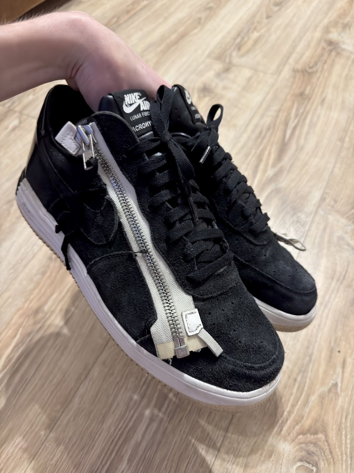 Acronym × Nike Nike x Acronym Air Force 1 Black Size US 12 / EU 45 - 6 Thumbnail
