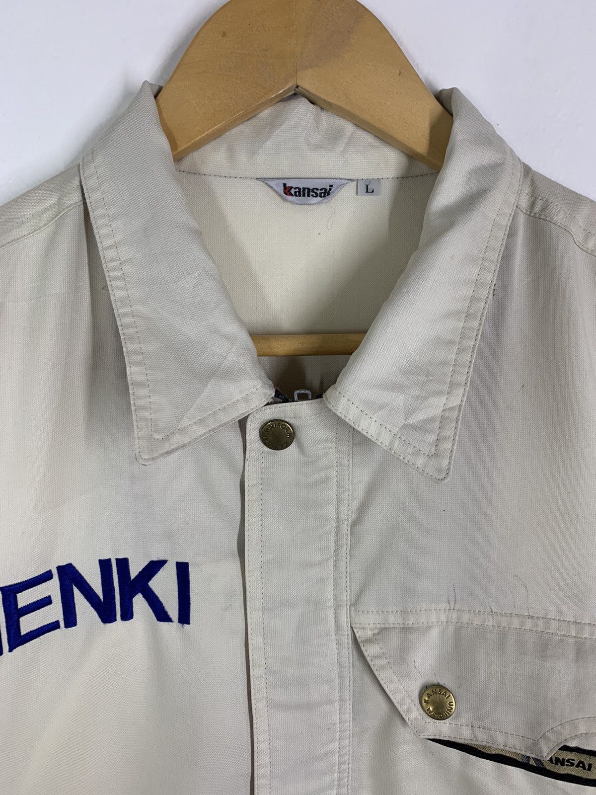 Japanese Brand × Vintage Vintage Kansai Workwear Jacket Size US L / EU 52-54 / 3 - 2 Thumbnail