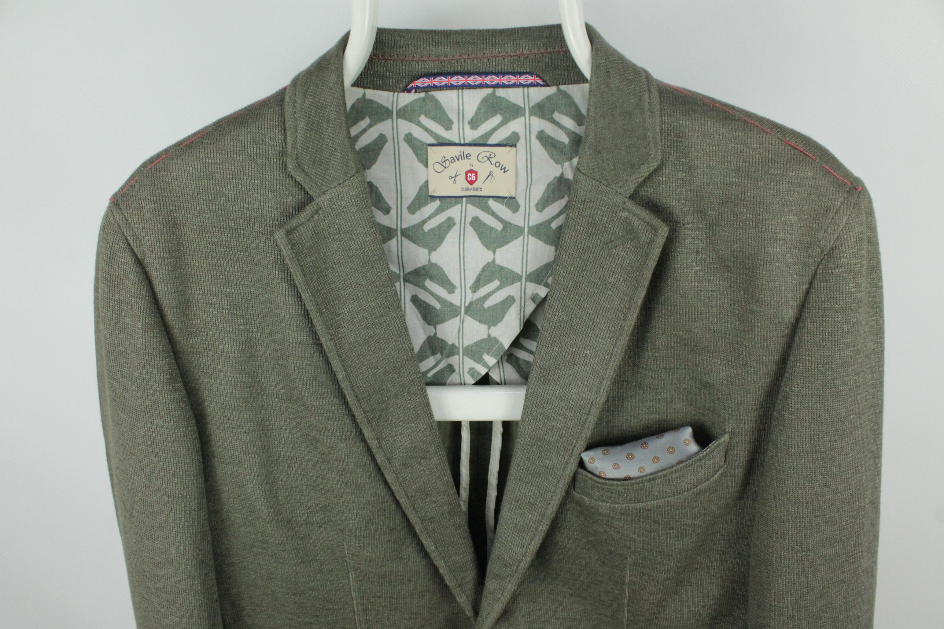 Savile Row Savile Row by Club of Gents Sport Coat Blazer Jacket Size US M / EU 48-50 / 2 - 2 Thumbnail