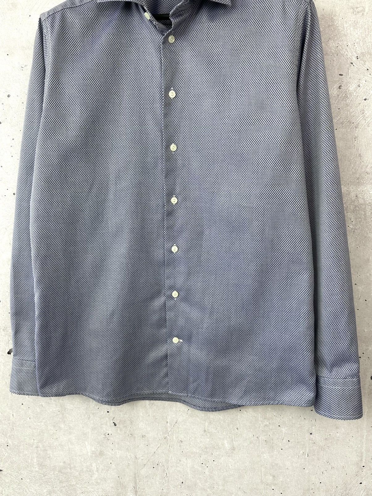 Eton Eton Slim Fit Cotton Long Sleeve Men’s Shirt Size US L / EU 52-54 / 3 - 3 Thumbnail