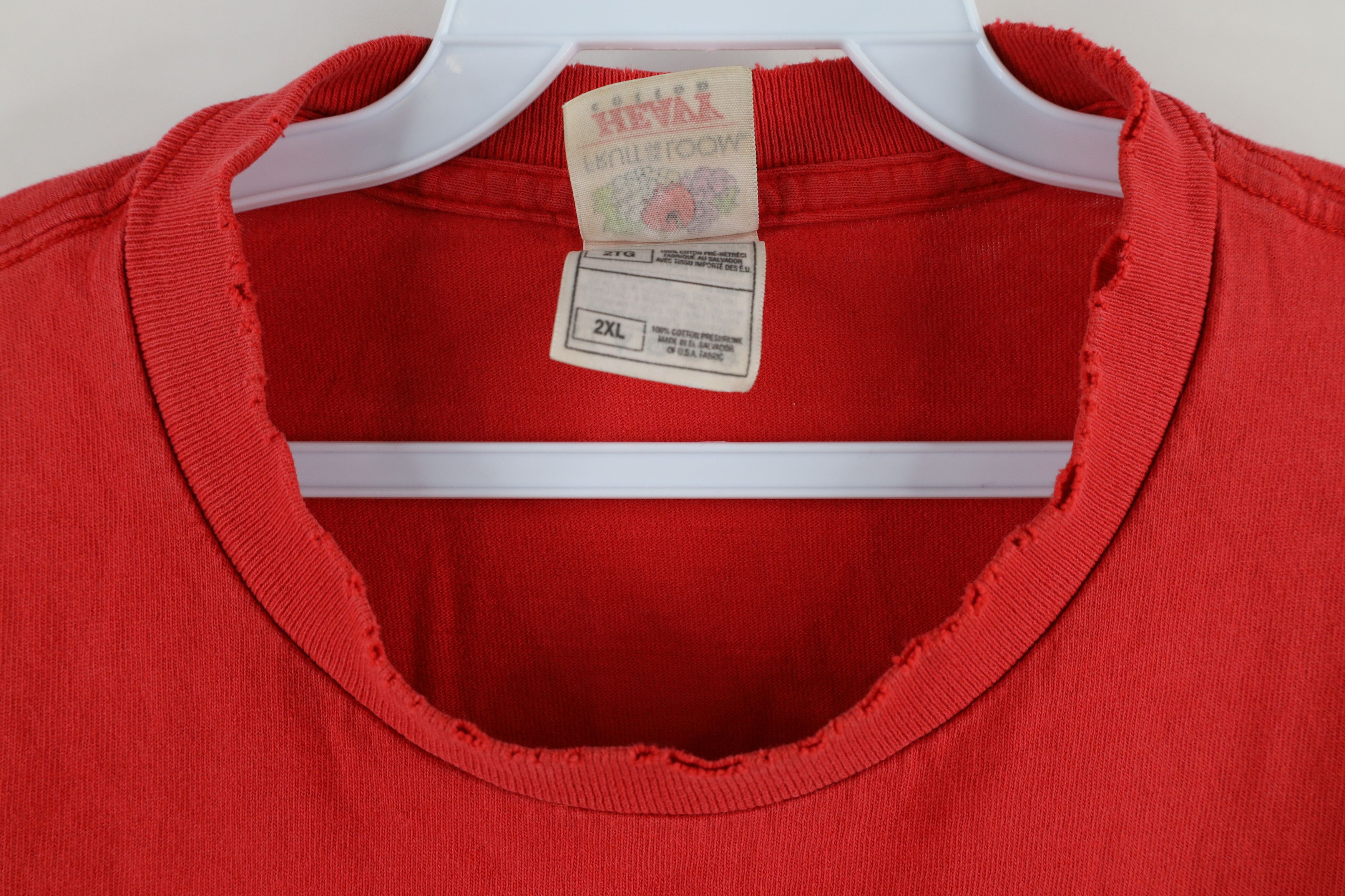 Vintage Vintage Y2K Stanley Cup Champs Detroit Red Wings T-Shirt Size US XXL / EU 58 / 5 - 6 Thumbnail
