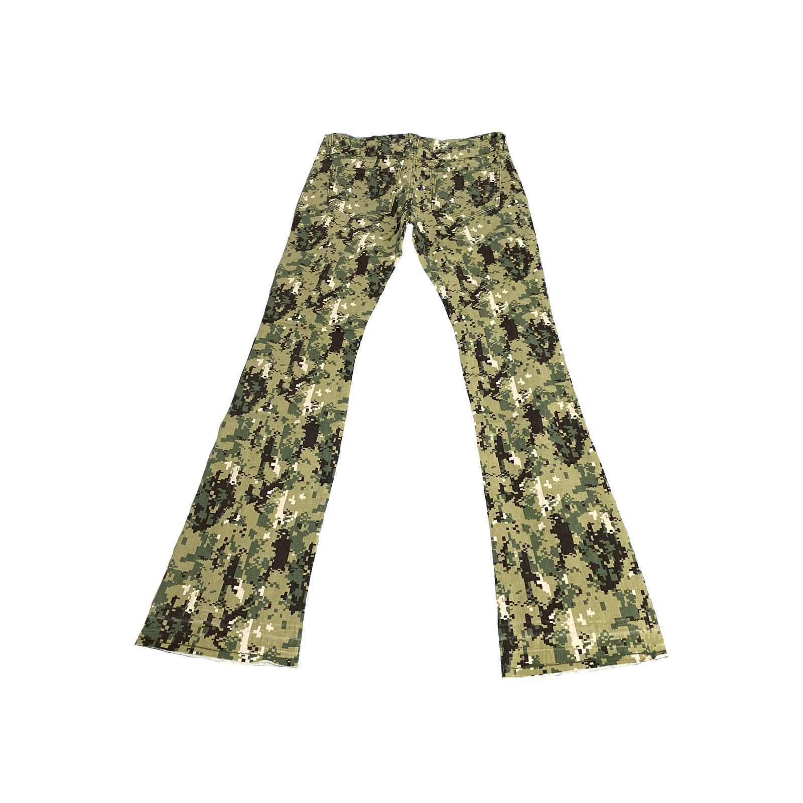 Other Nova Men Camo Stacked Flare Pants 32 Size US 32 / EU 48 - 2 Thumbnail