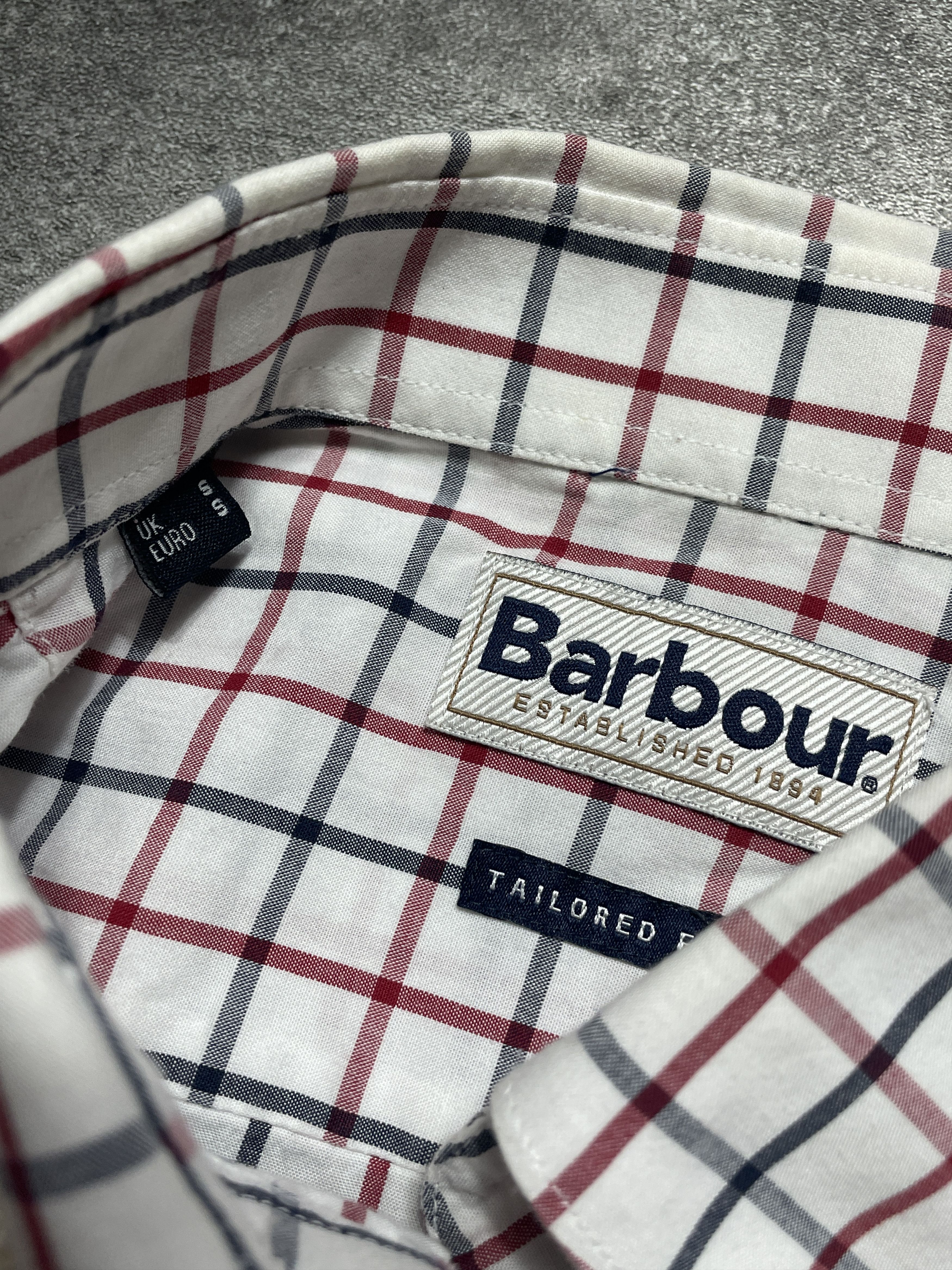 Barbour Barbour Luxury Elegant Checkered Shirt Button Up Size US S / EU 44-46 / 1 - 5 Thumbnail