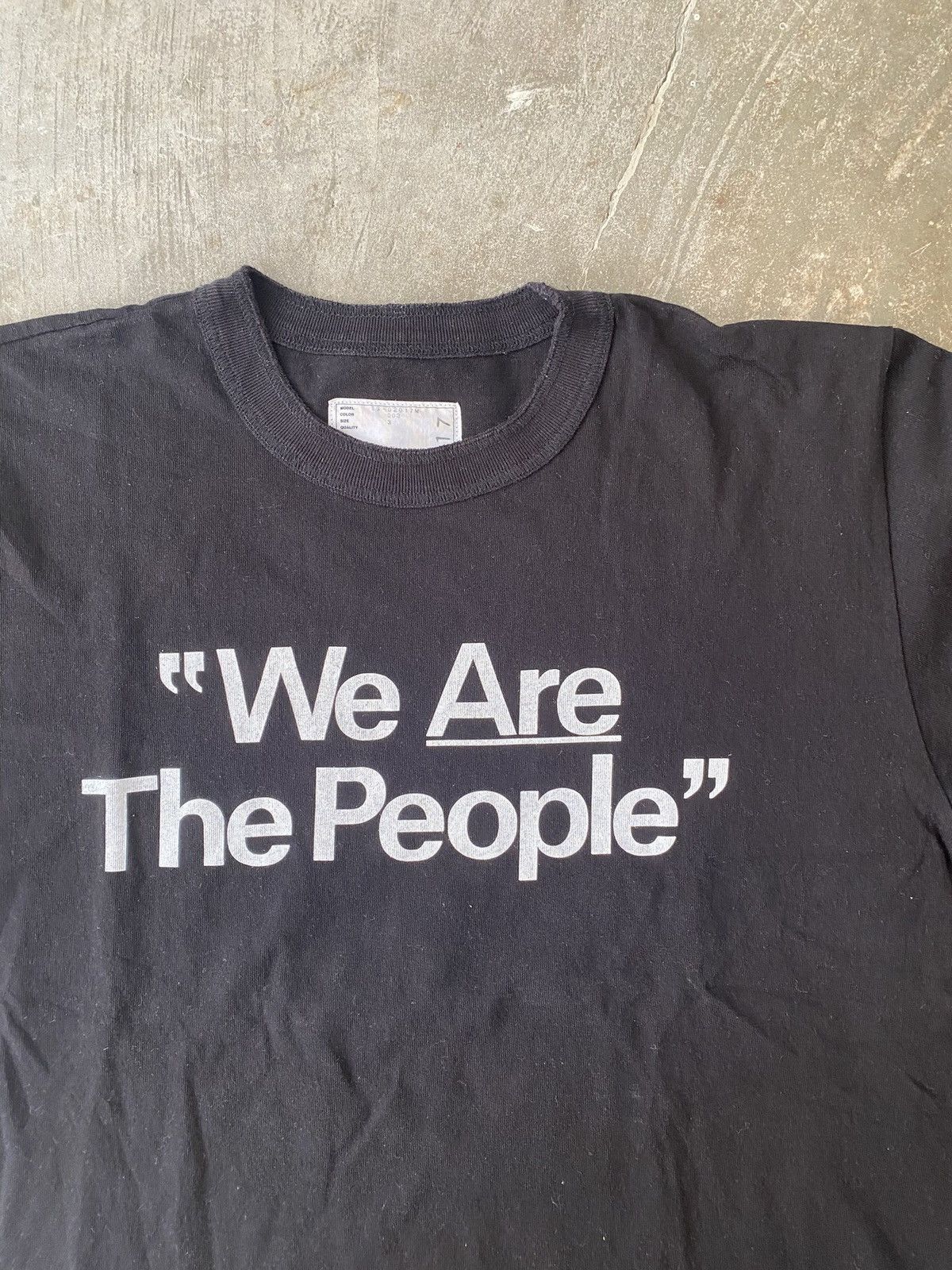 Sacai Sacai We Are The People Tee Comme des Garçons Kapital Beams Size US L / EU 52-54 / 3 - 2 Thumbnail