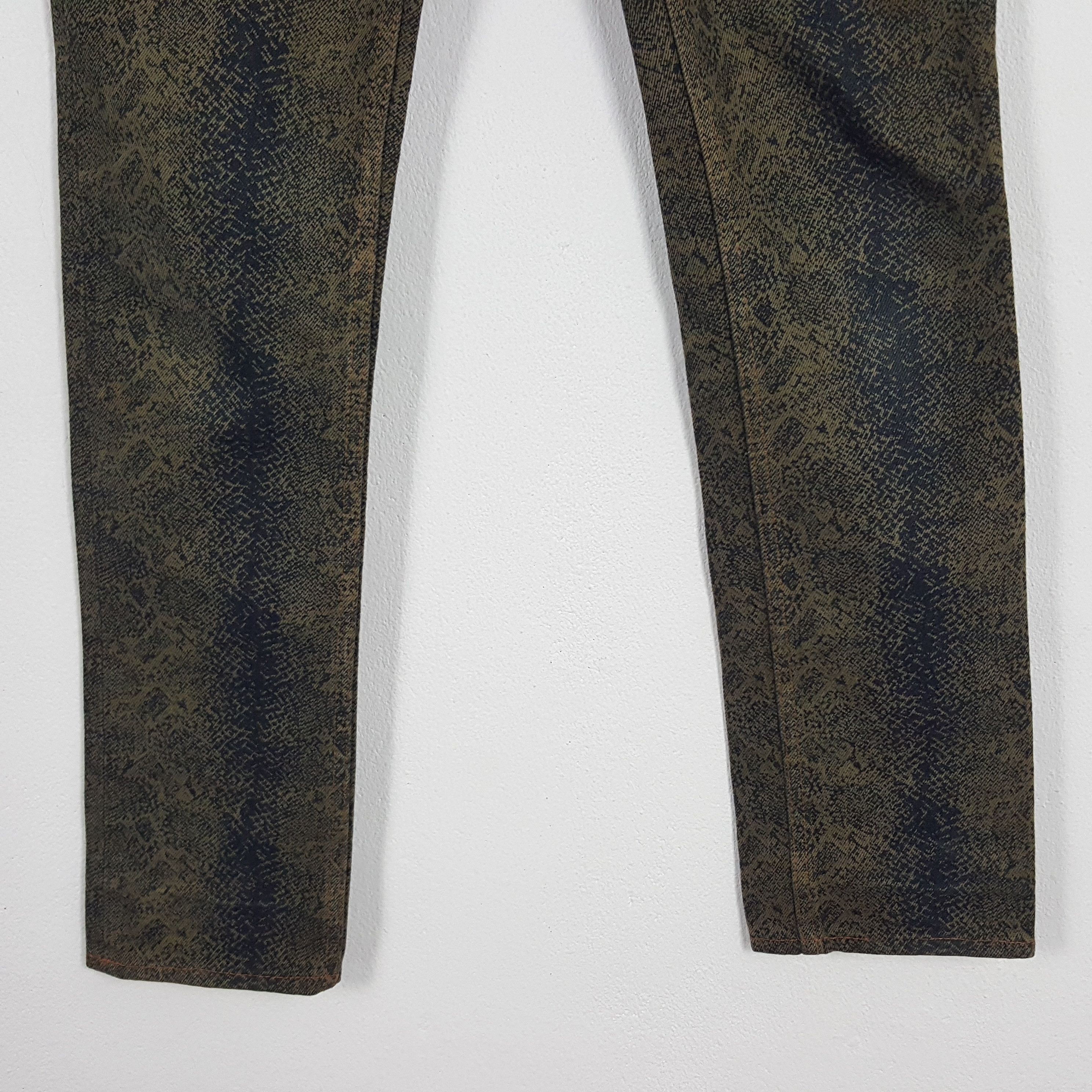 Hysteric Glamour × Japanese Brand × Vintage Vintage Hysteric Glamour Snake Design Denim Jeans Size US 28 / EU 44 - 3 Thumbnail