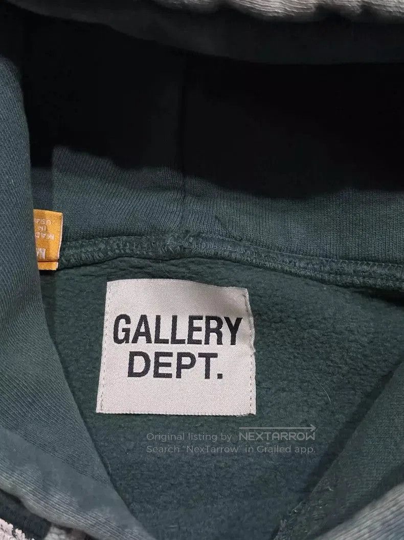 Gallery Dept. Gallery Dept. Lanvin Green Hoodie Sweatshirt. Size US M / EU 48-50 / 2 - 4 Thumbnail
