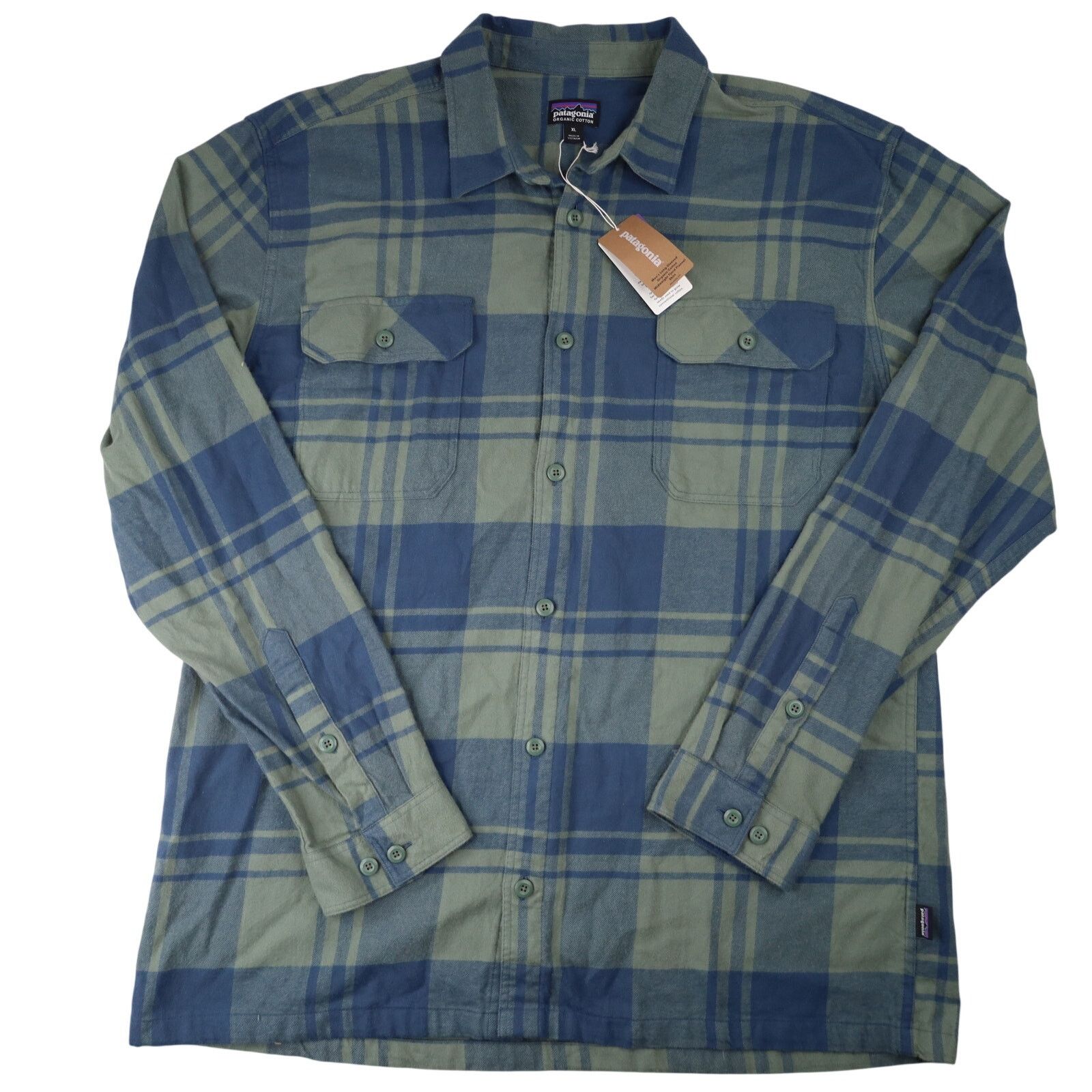 Patagonia NWT Patagonia Organic Cotton Flannel Shirt Size US XL / EU 56 / 4 - 1 Thumbnail