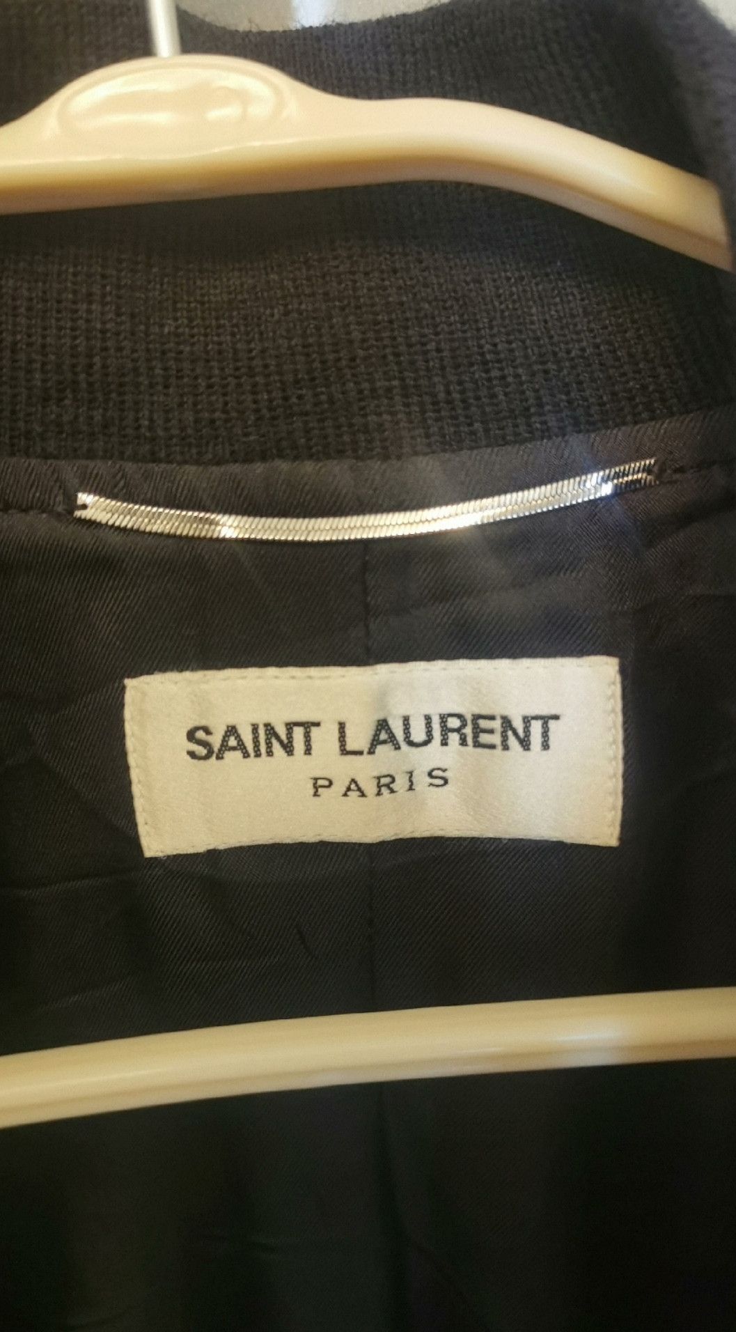 Yves Saint Laurent Saint Laurent SLP 15SS Silk Bomber Jacket. Size US M / EU 48-50 / 2 - 2 Thumbnail