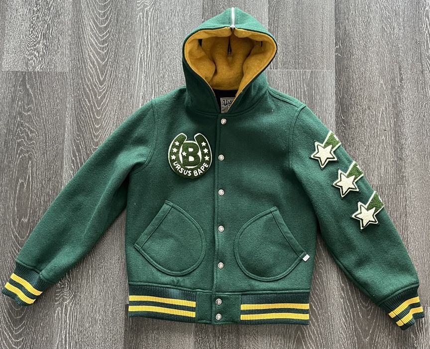 Bape top varsity hoodie