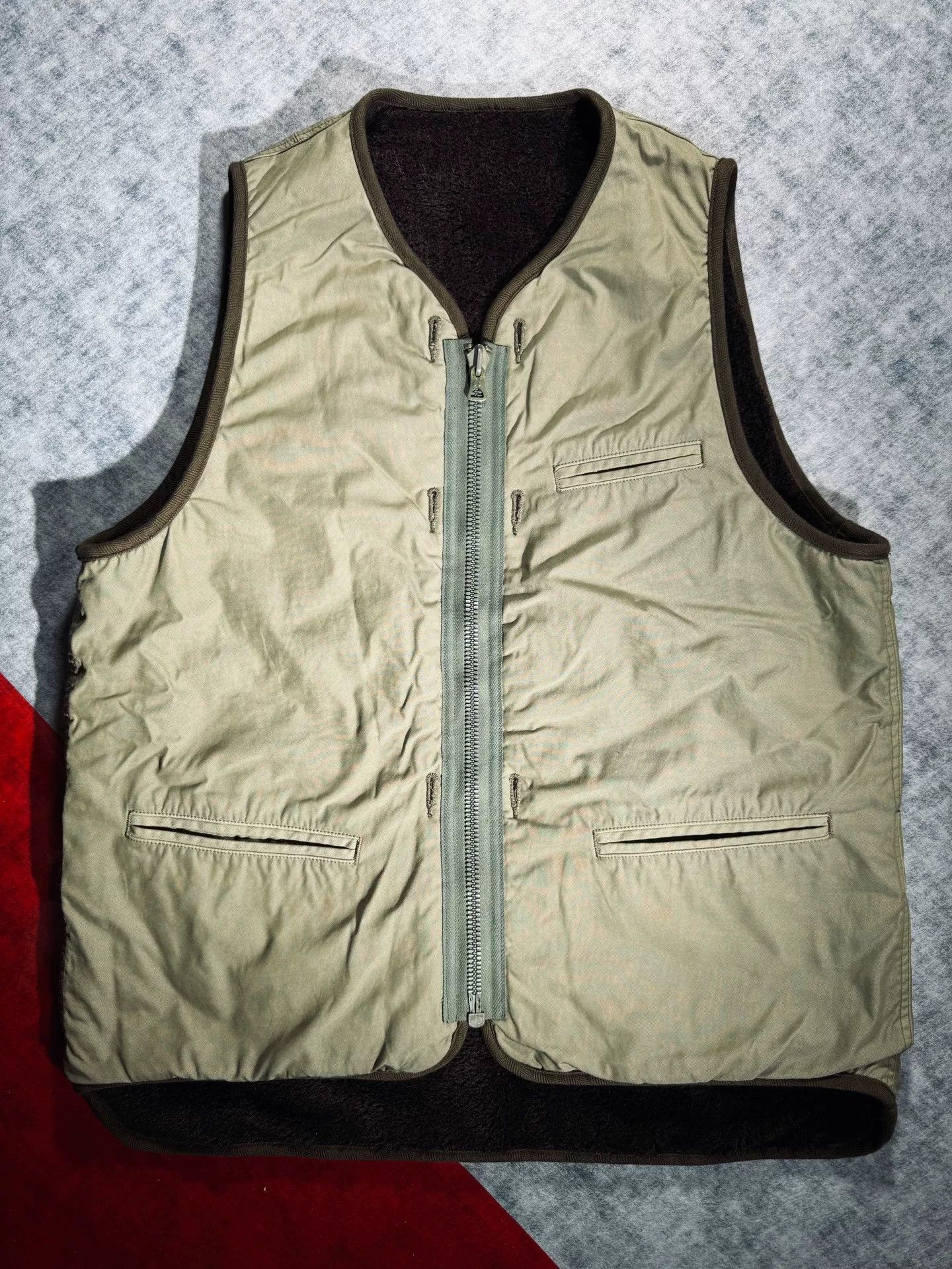 Visvim visvim double-sided liner vest in iris Size US M / EU 48-50 / 2 - 1 Thumbnail