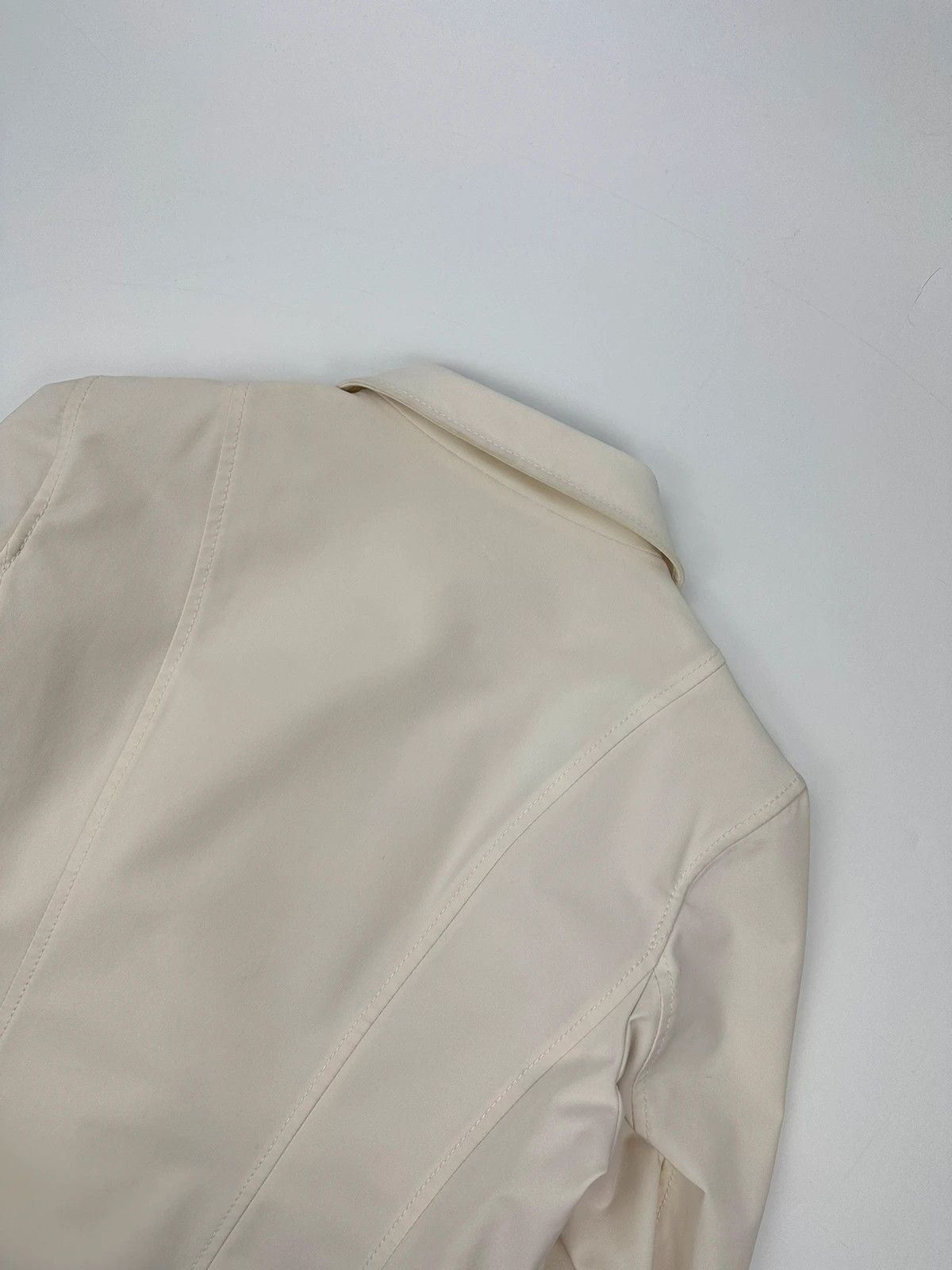 Prada Prada Milano FW1997 White Class Dress Shirt Jacket Size M / US 6-8 / IT 42-44 - 9 Thumbnail