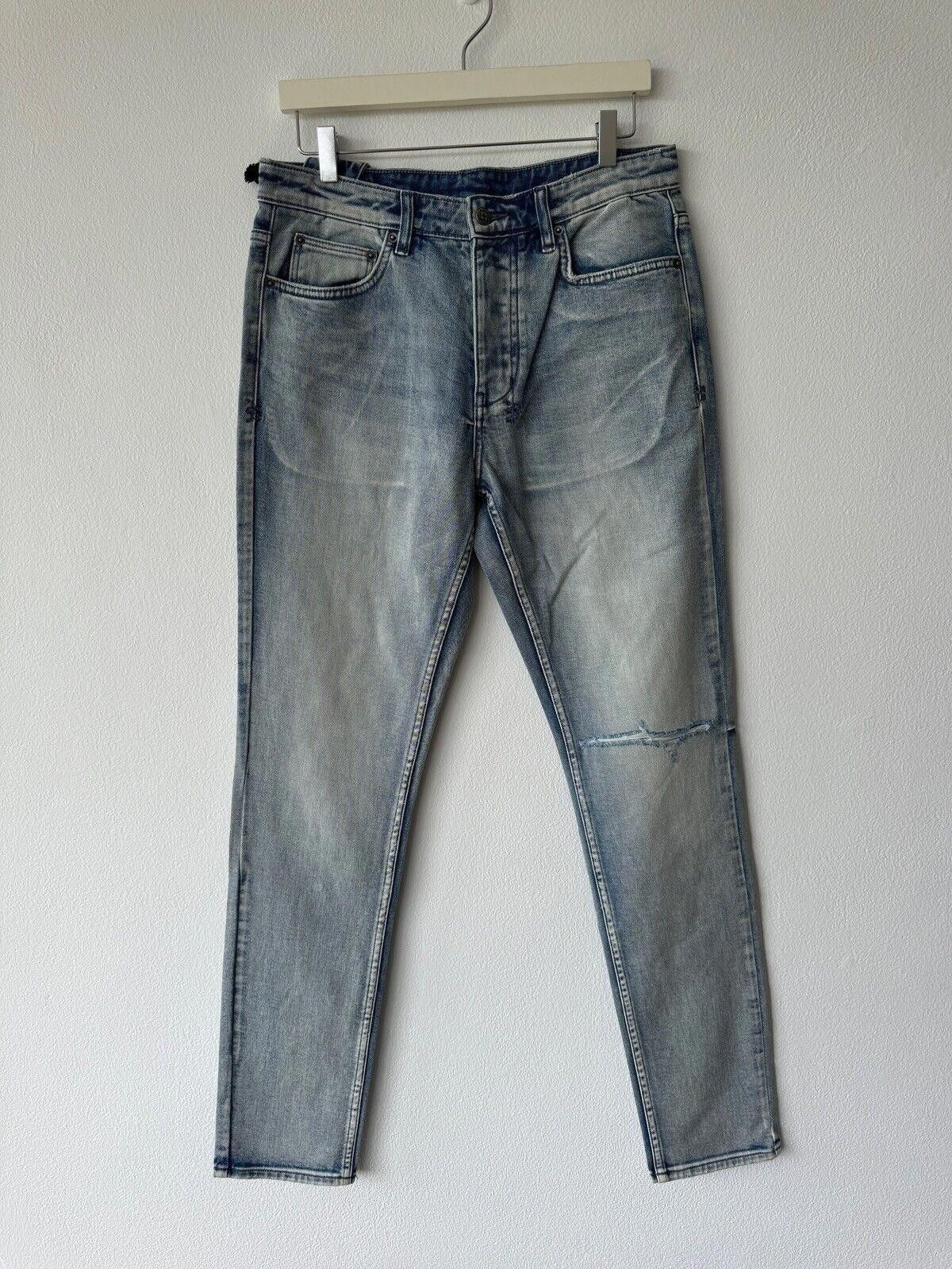 Ksubi Ksubi mens denim jean jeans chitch 32 blue vapour ripped Size US 32 / EU 48 - 1 Thumbnail
