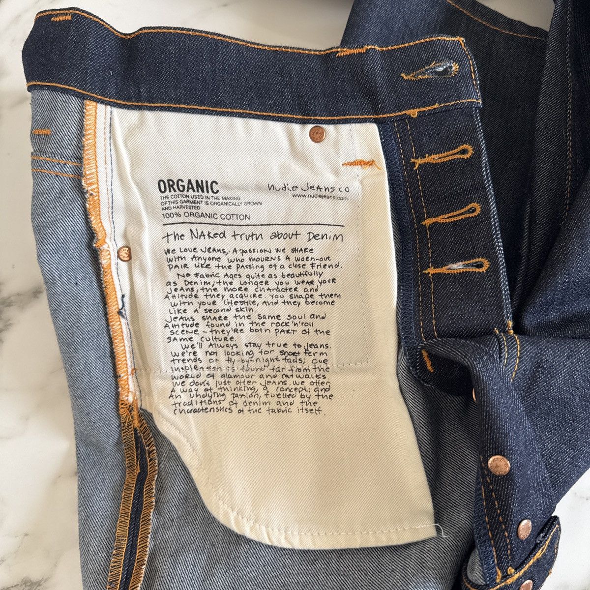 Nudie Jeans Nudie Jeans Co Button Fly Size US 29 - 7 Thumbnail