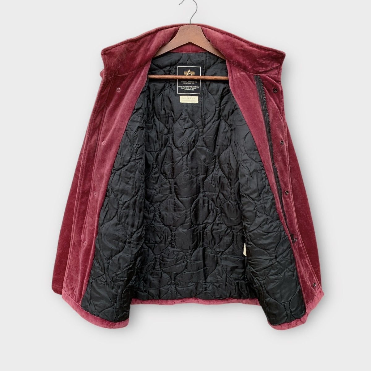 Alpha Industries ALPHA INDUSTRIES M65 VELVET MILITARY JACKET ZIPPER Size US M / EU 48-50 / 2 - 5 Thumbnail