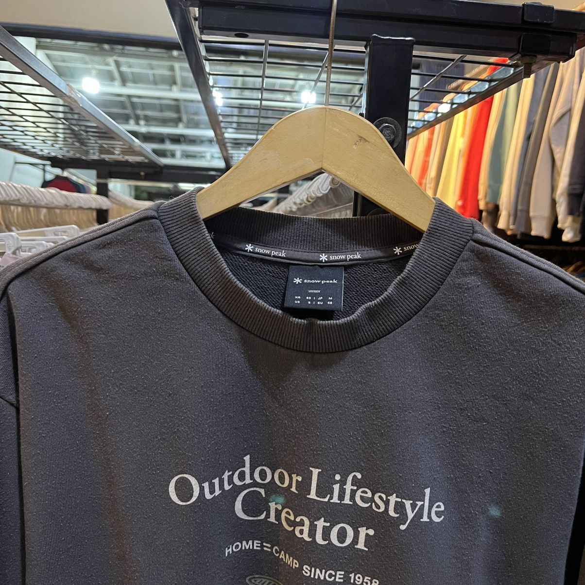 Snow Peak Snow Peak “Outdoor Lifestyle Creator” Sweatshirt Size US M / EU 48-50 / 2 - 3 Thumbnail