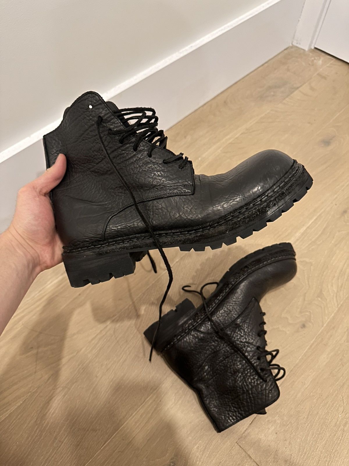 Guidi guidi style combat boots | Grailed