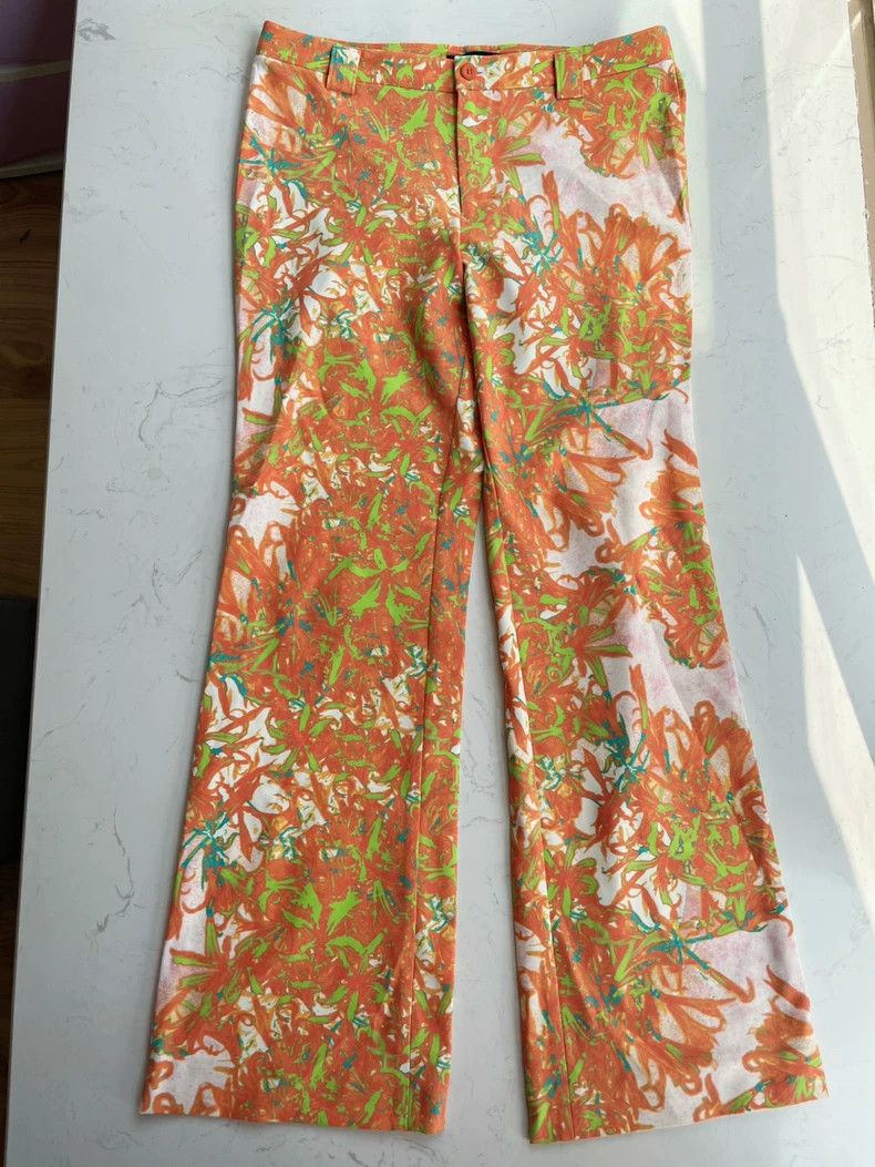 Issey Miyake ISSEY MIYAKE size l Main Line Japanese Flower Pants 2504-N Size US 30 / EU 46 - 1 Thumbnail