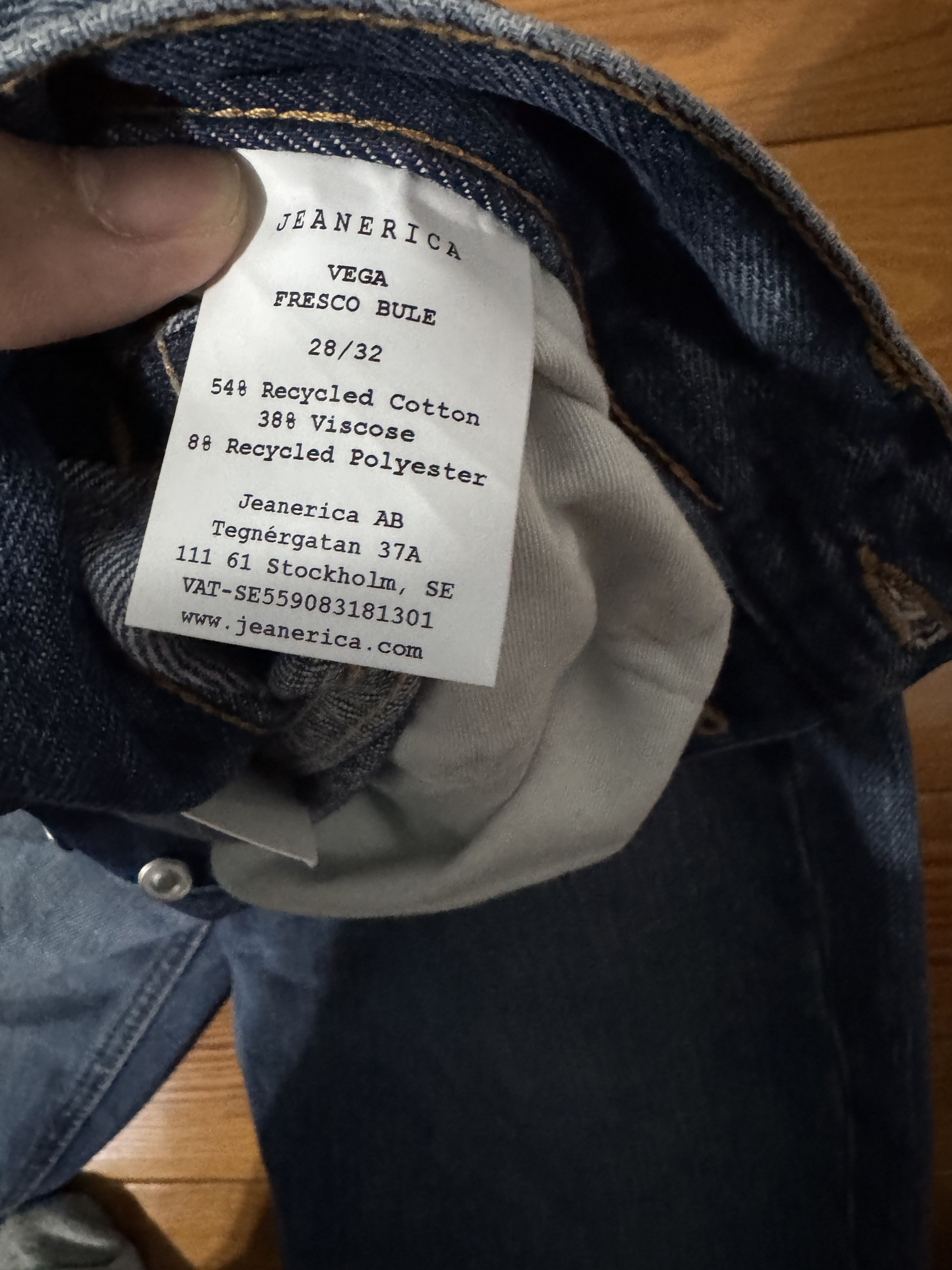 JEANERICA Jeanerica Vega Size US 28 / EU 44 - 4 Thumbnail