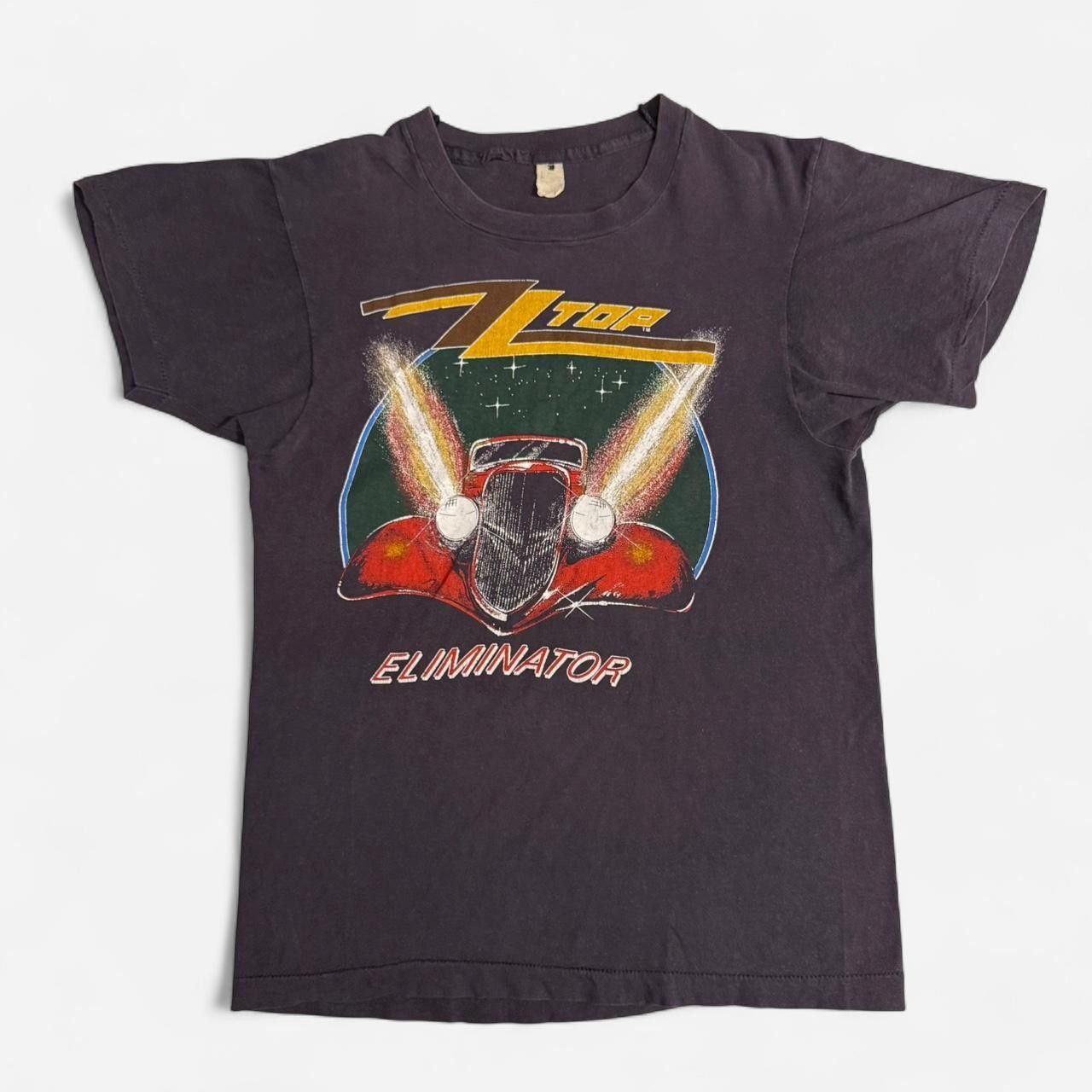 Vintage VTG 80s ZZ TOP ELiMiNATOR TEE Size US S / EU 44-46 / 1 - 2 Thumbnail